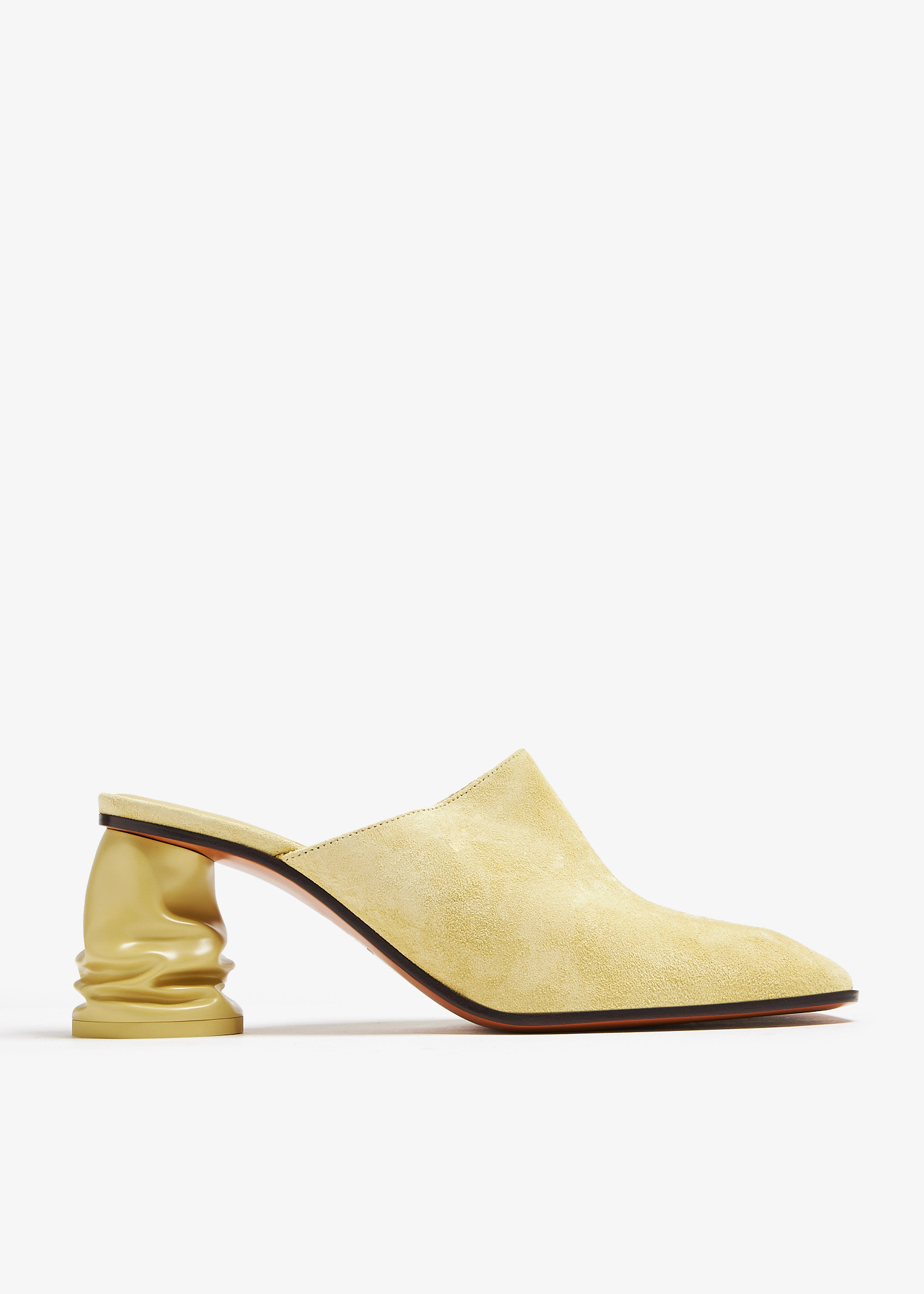 McQueen Crush mules for Women - Green in UAE | Level Shoes