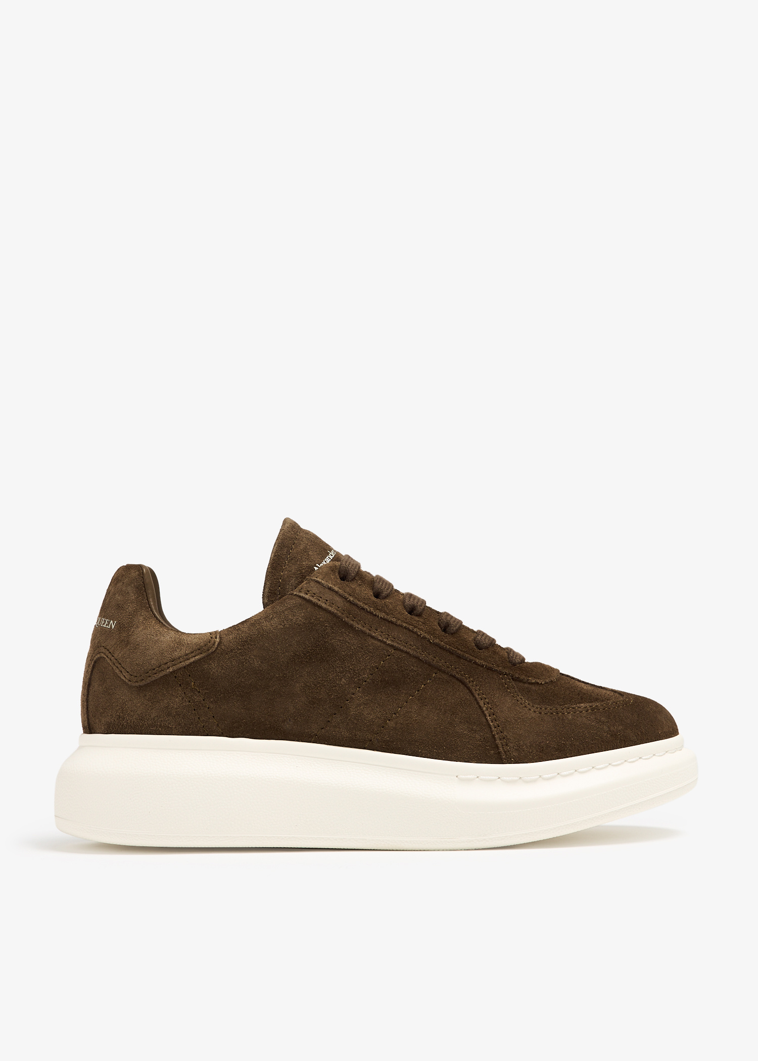 【R】Alexander McQUEEN McQueen Oversized Retro sneakers for Women - Brown in USA | Level