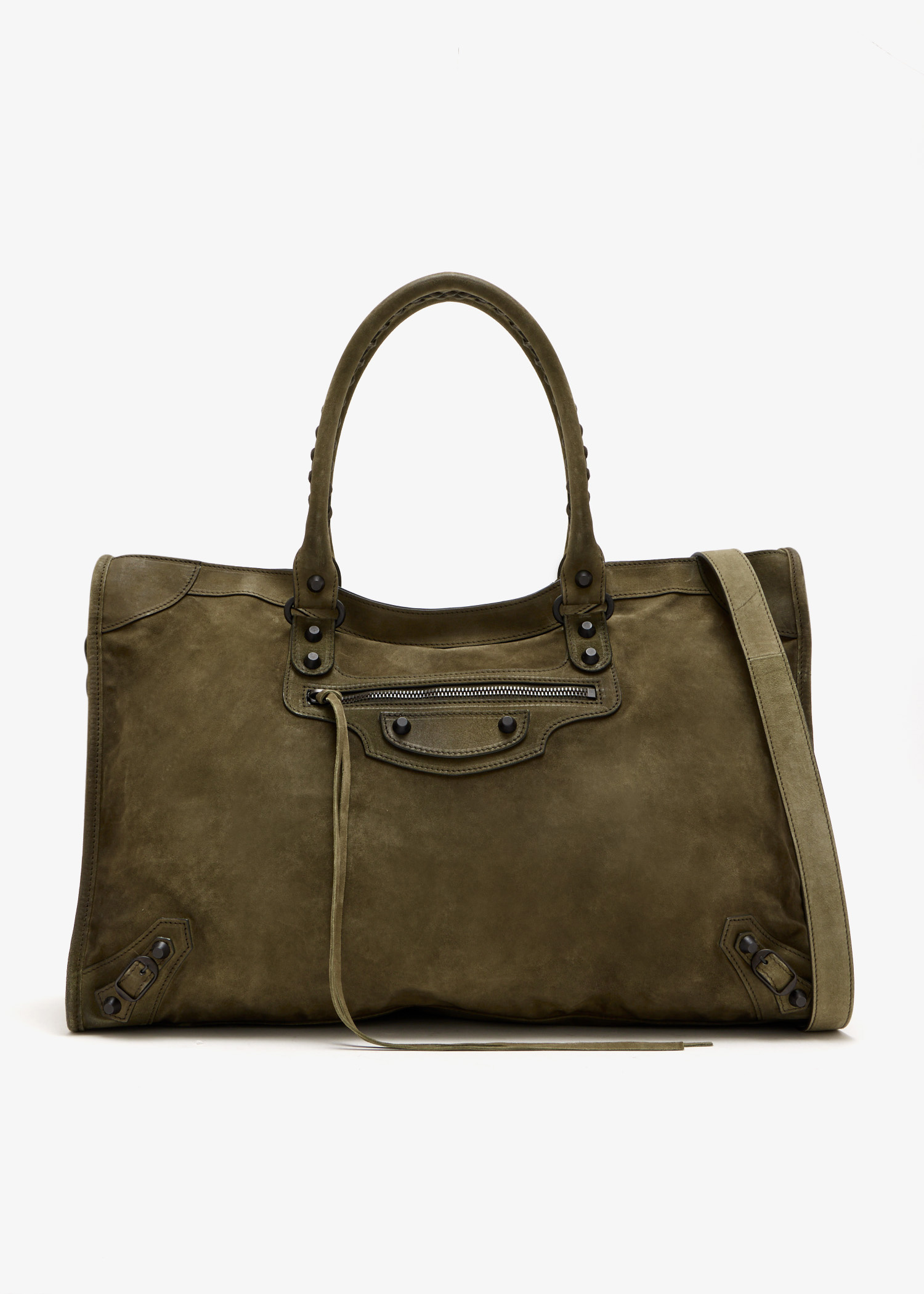 Balenciaga Le City large bag for Men - Khaki in USA | Level Shoes