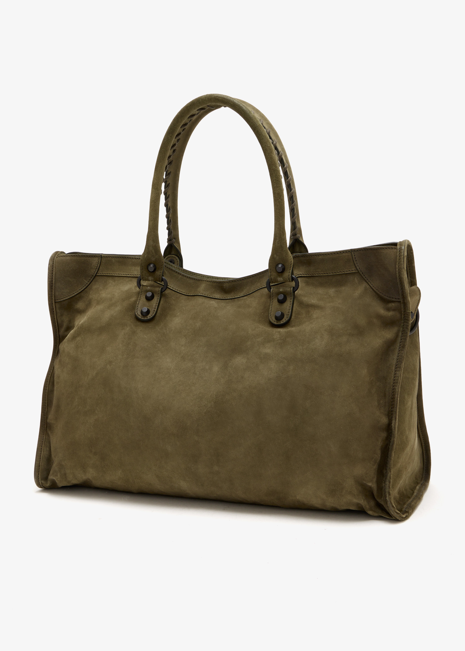 Balenciaga Le City large bag for Men - Khaki in USA | Level Shoes