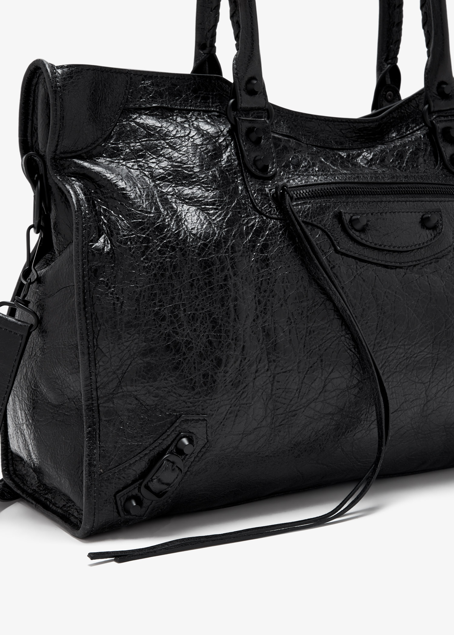 BALENCIAGA　BLACK　CITY Balenciaga Le City large bag for Women - Black in USA | Level Shoes