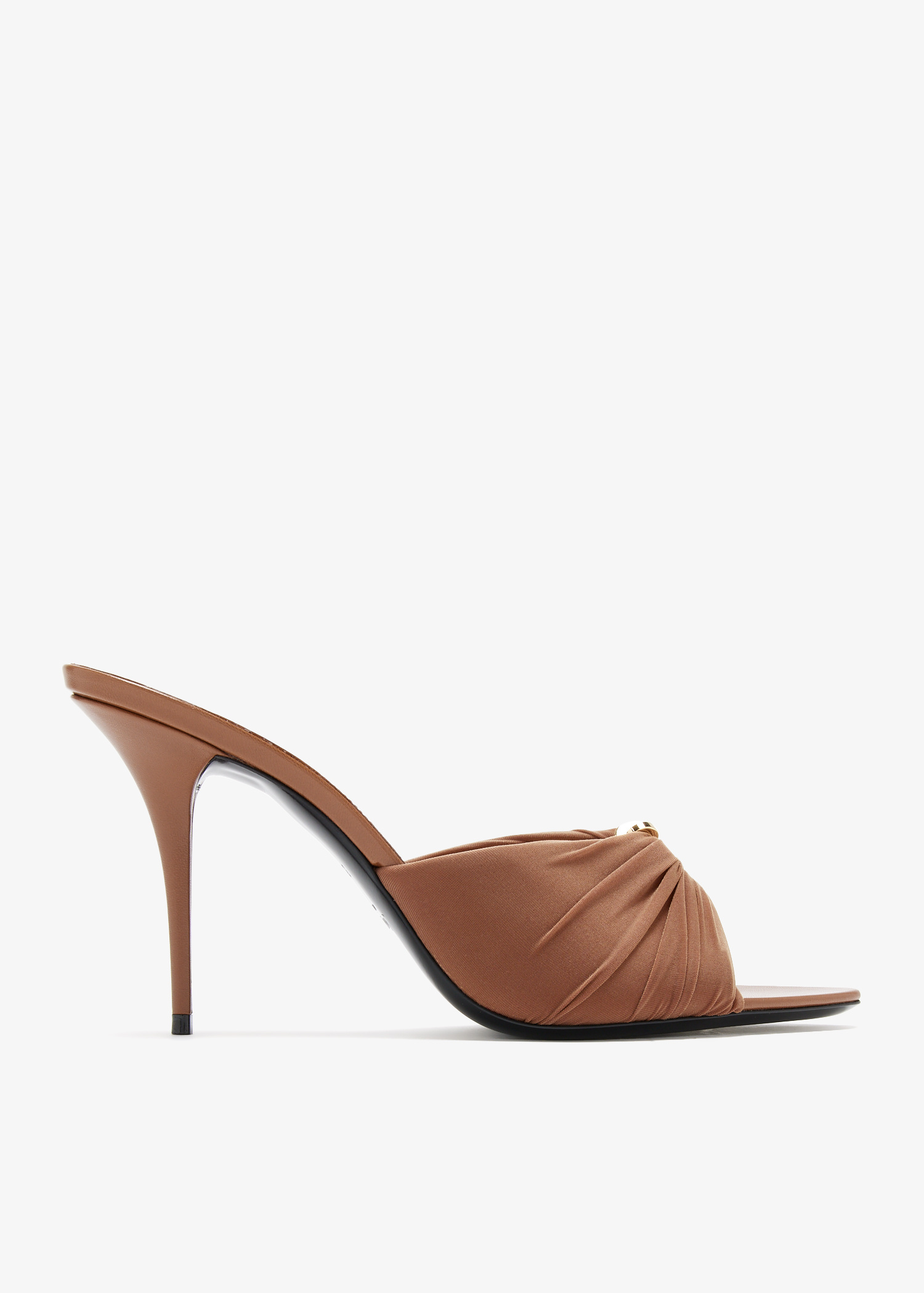 Saint Laurent Lola mules for Women - Beige in UAE | Level Shoes