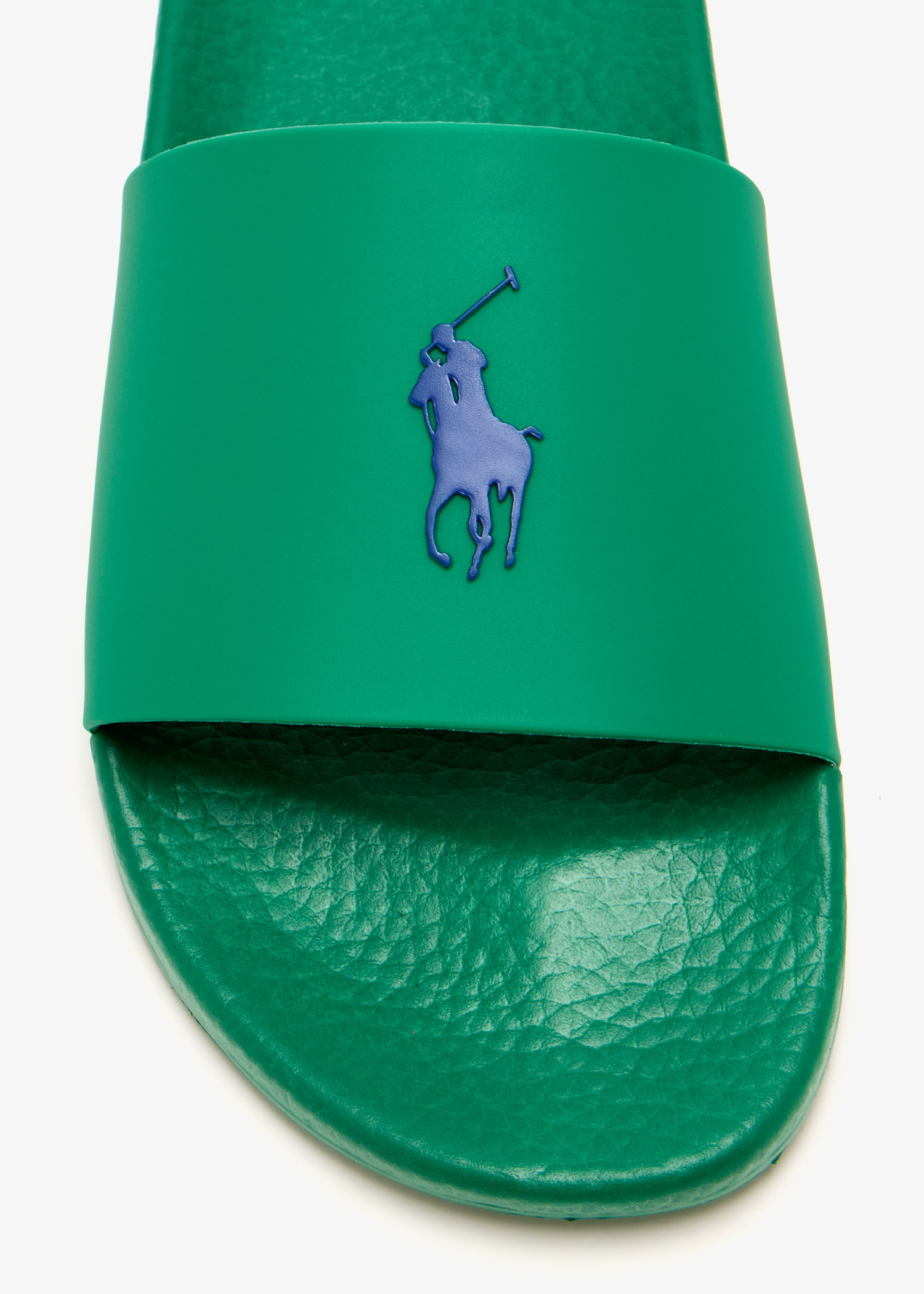 Ralph Lauren Polo Men\'s Slides Green  with Navy  Horse Sz 12 Preowned Polo Ralph Lauren Polo Slide Sandal in Green for Men | Lyst main image 4