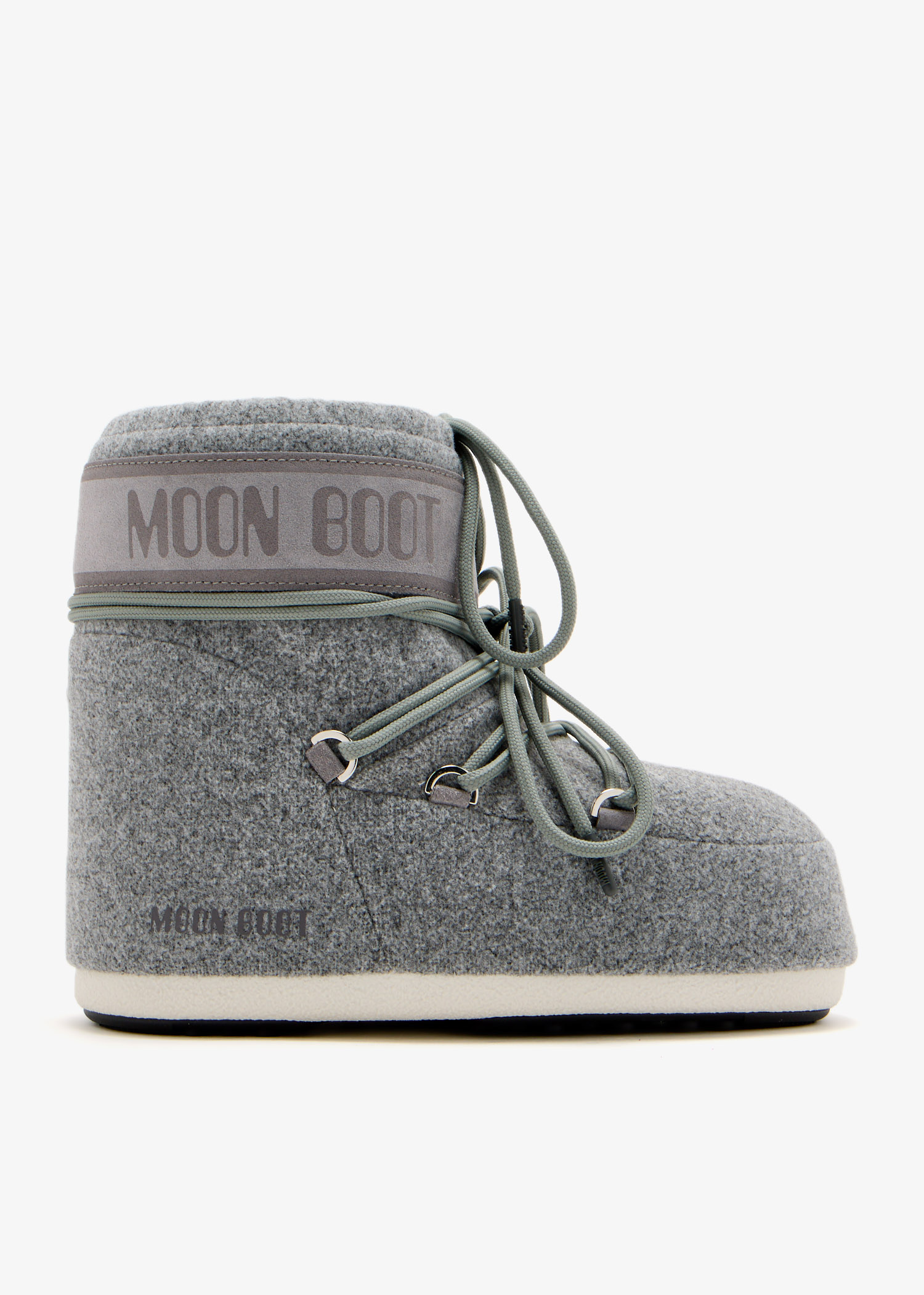 Moon Boot Icon low boots for Men - Grey in UAE | Level Shoes
