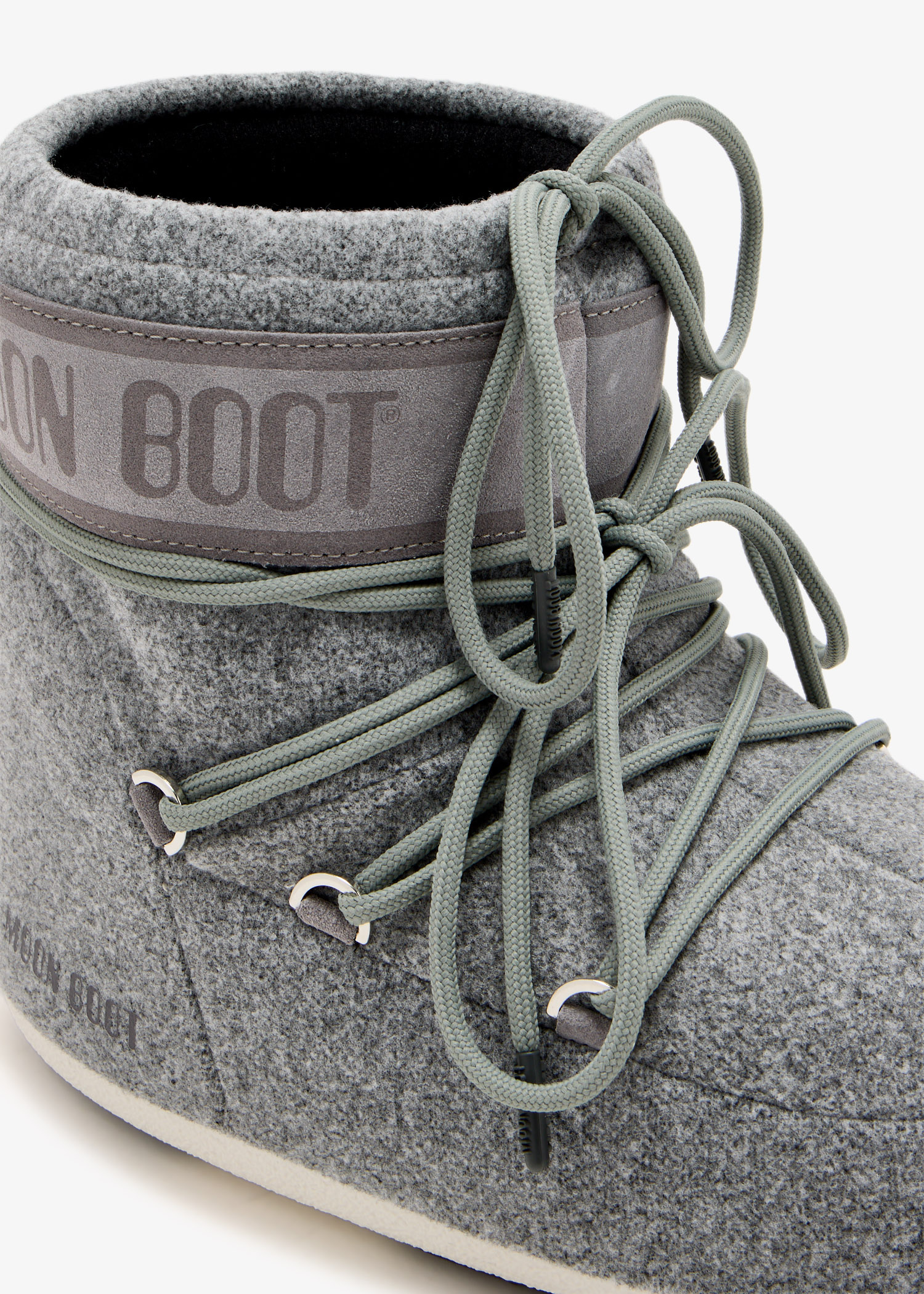 ブーツその他 MOON BOOT Woman Boots Grey 80D1409540 H006 Moon Boot Icon low boots for Men - Grey in UAE | Level Shoes
