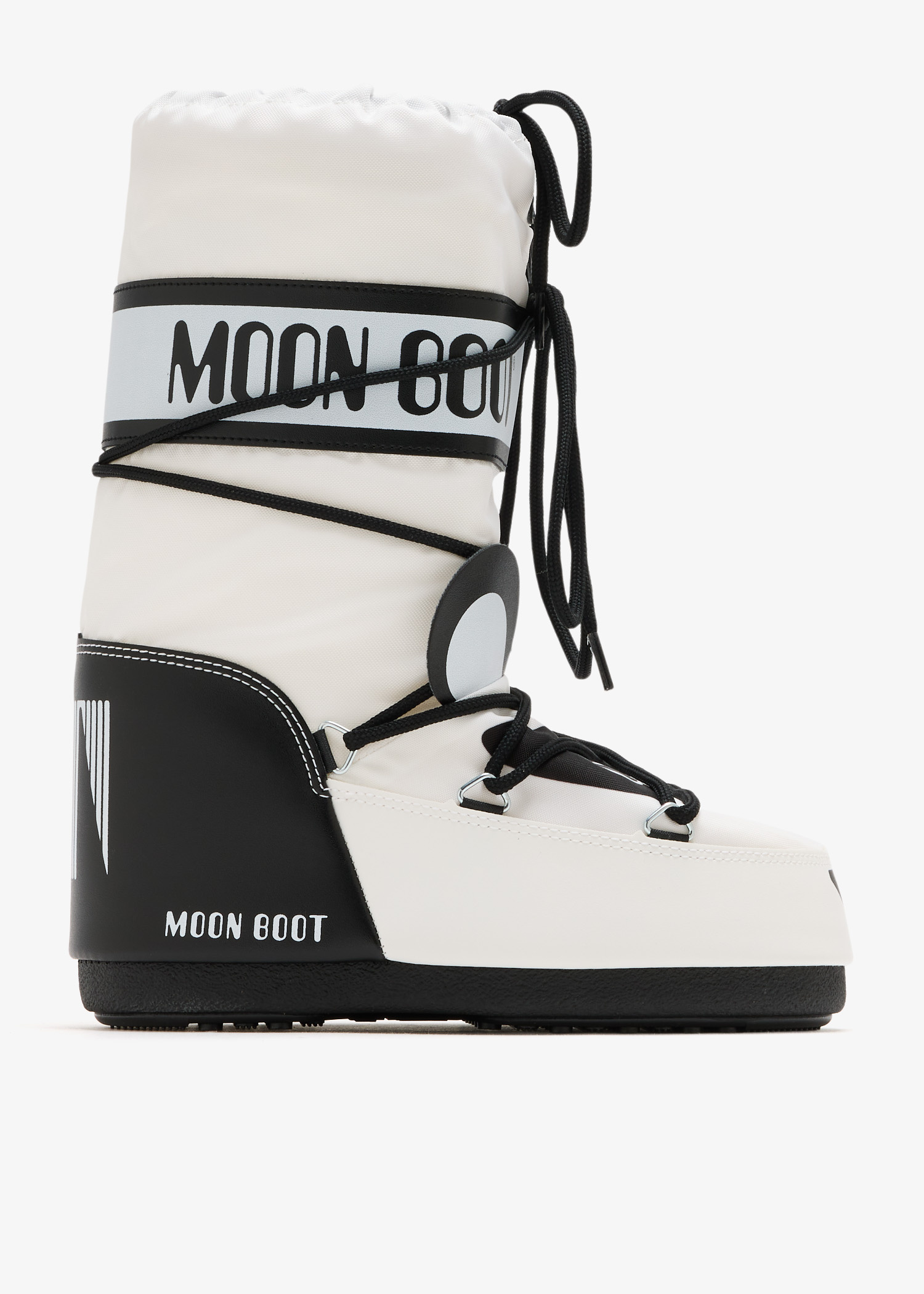 トトノエライト アイボリー MOON MOON Moon Boot Icon Panda boots for Kids Unisex - White in KSA | Level