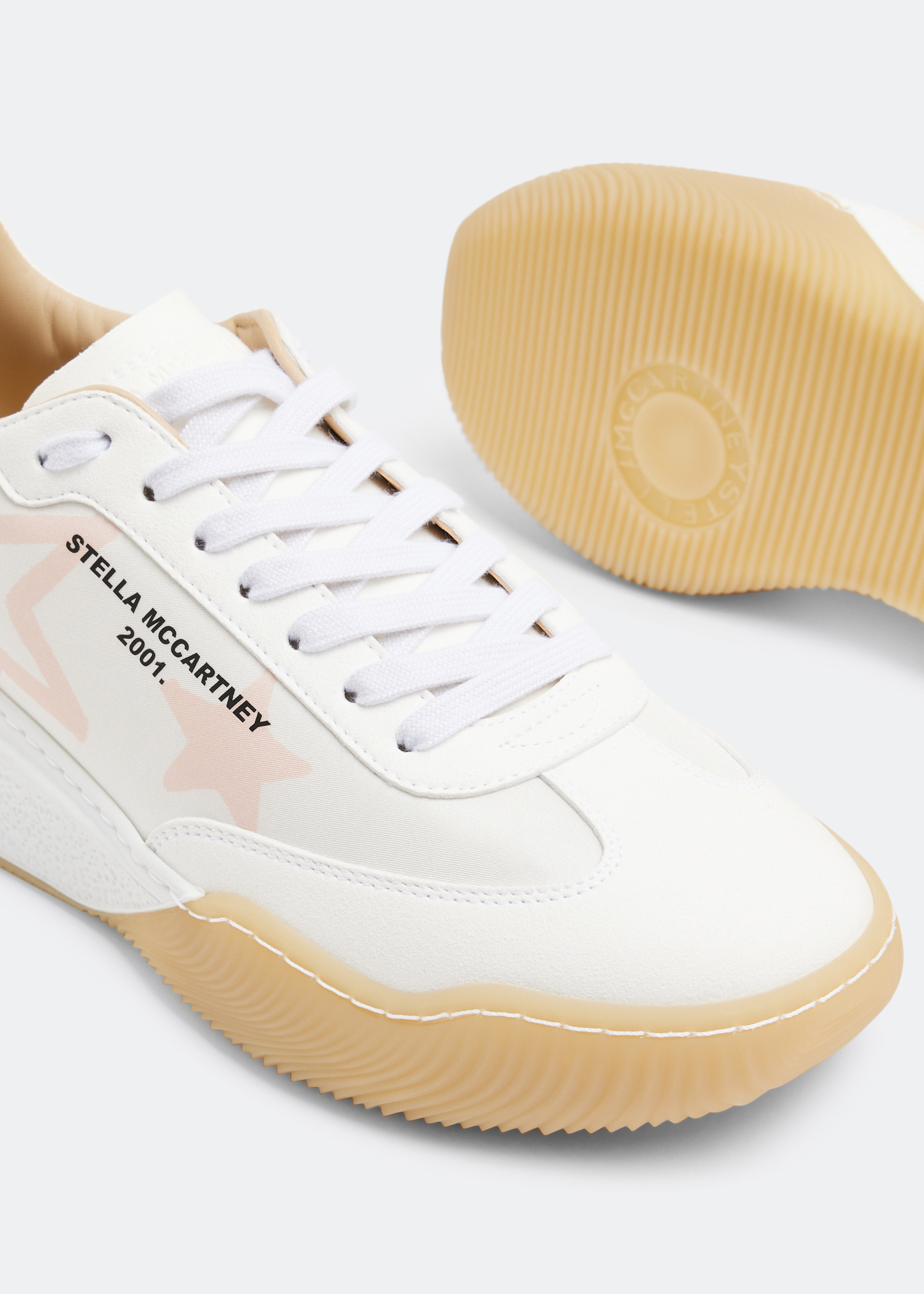 Stella McCartney Loop Star print sneakers for Women - White