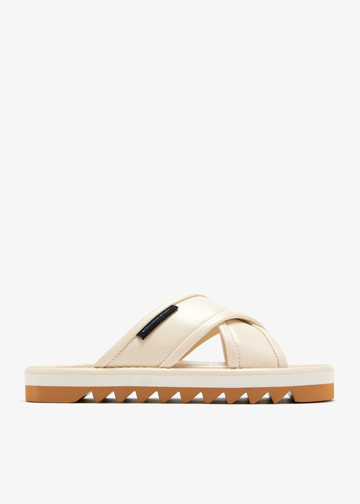 Stella McCartney Sneak-Elyse twisted sandals for Women - Cream in