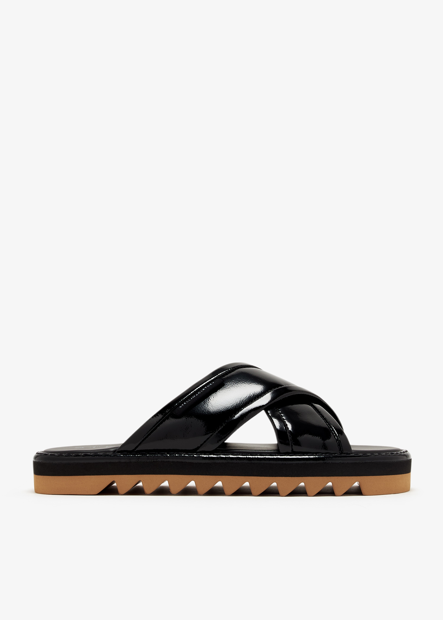 Stella McCartney Sneak-Elyse twisted sandals for Women - Black in