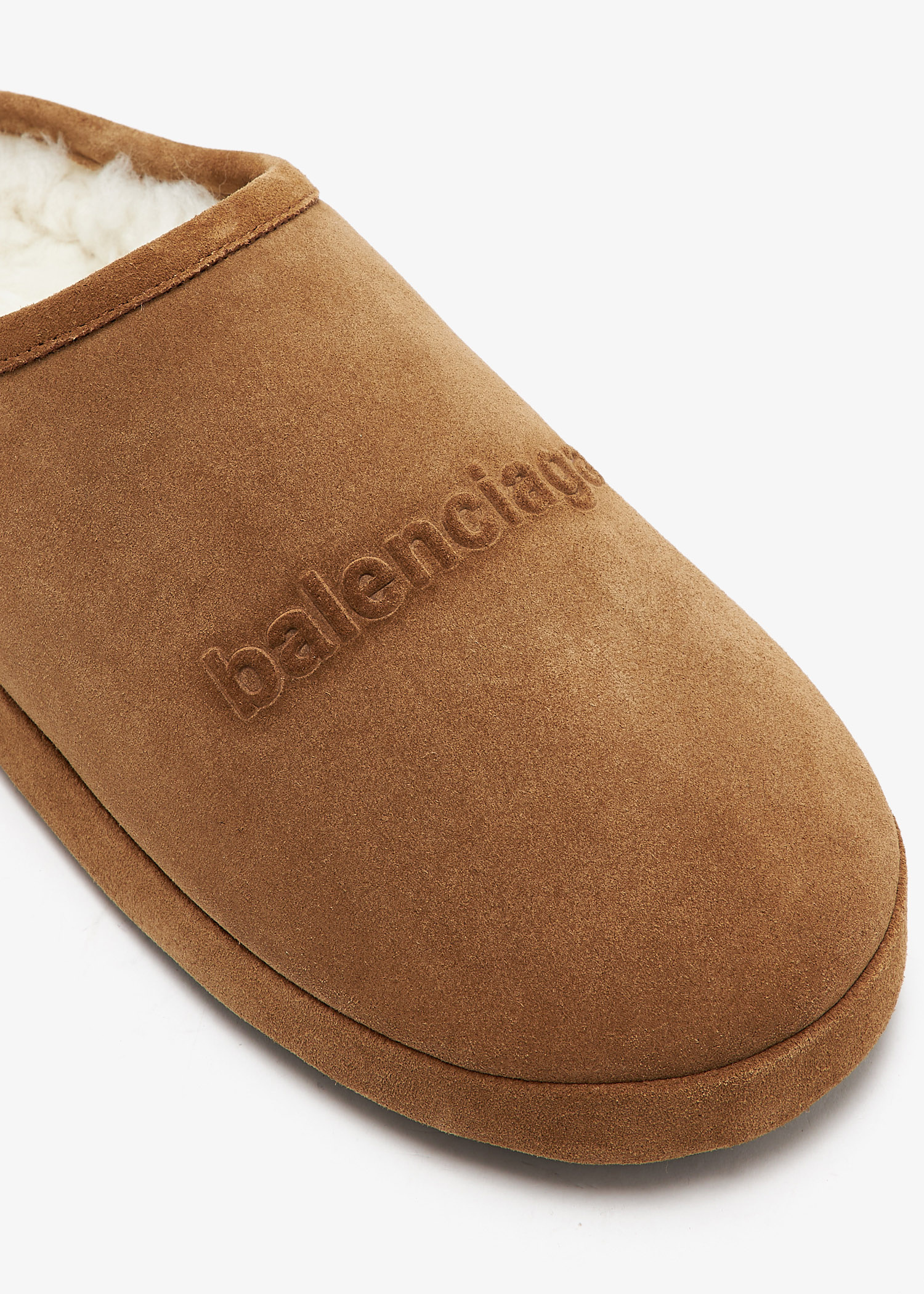 Balenciaga Alaska slippers for Men - Brown in UAE | Level Shoes