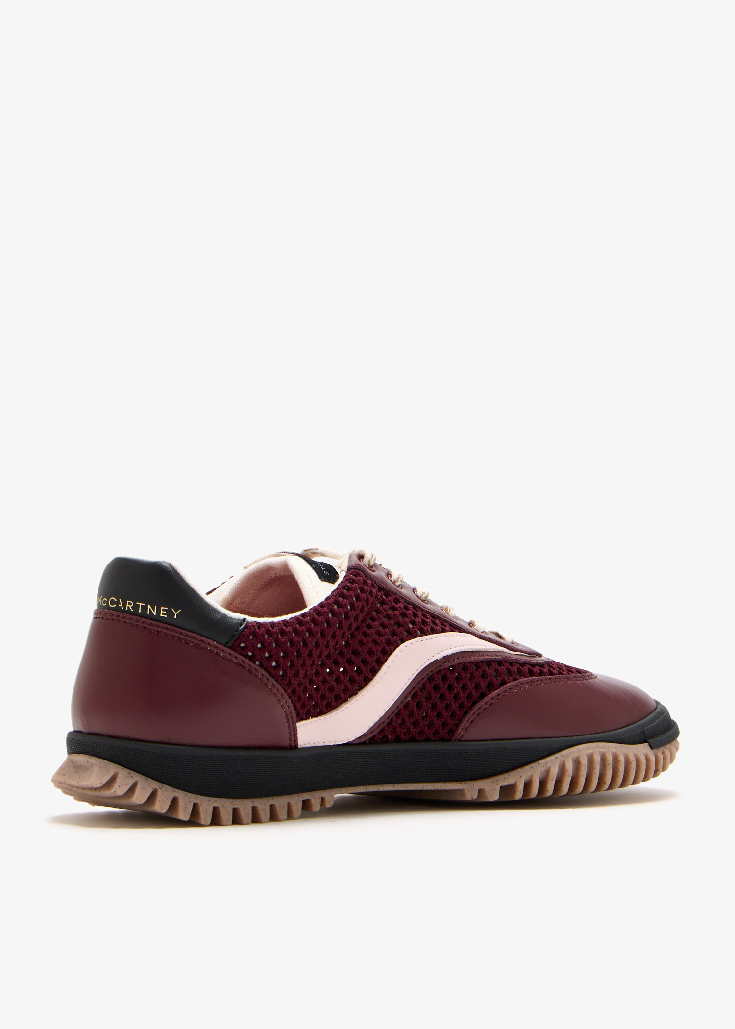 Stella McCartney S-Wave sport sneakers for Women - Burgundy in USA