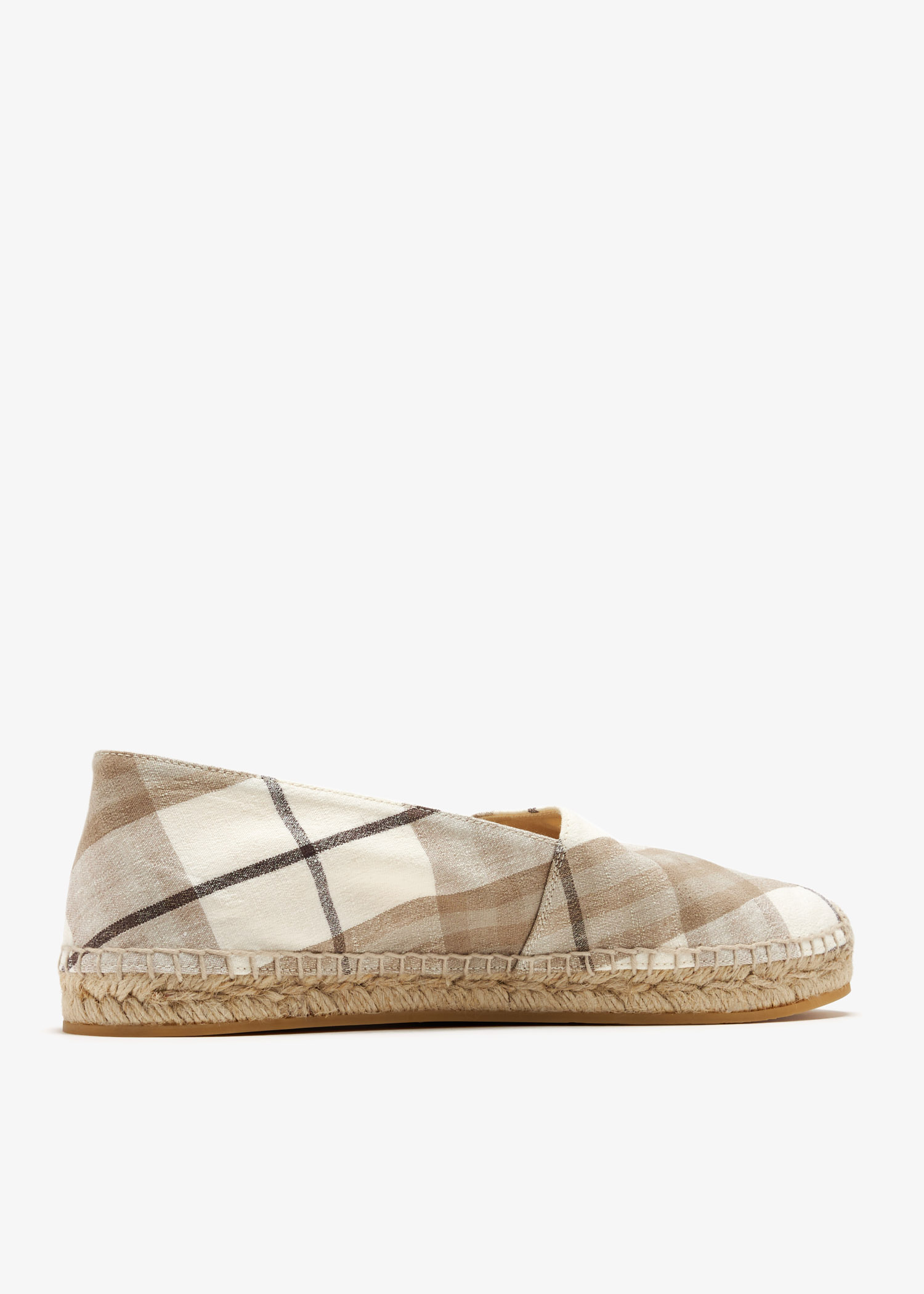 フラットシューズ Burberry ESPADRILLE (8106105 C2539) Burberry Mews espadrilles for Women - Beige in UAE | Level Shoes