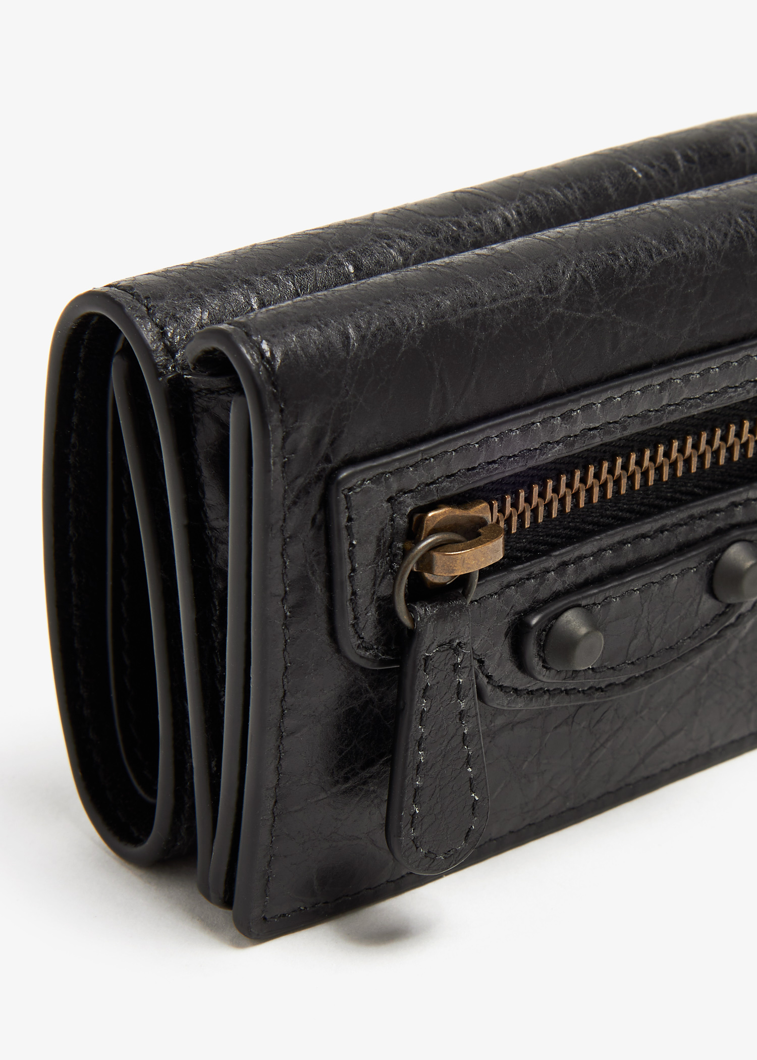 【BALENCIAGA】LE CITY MINI WALLET Balenciaga Le City mini wallet for Women - Black in UAE