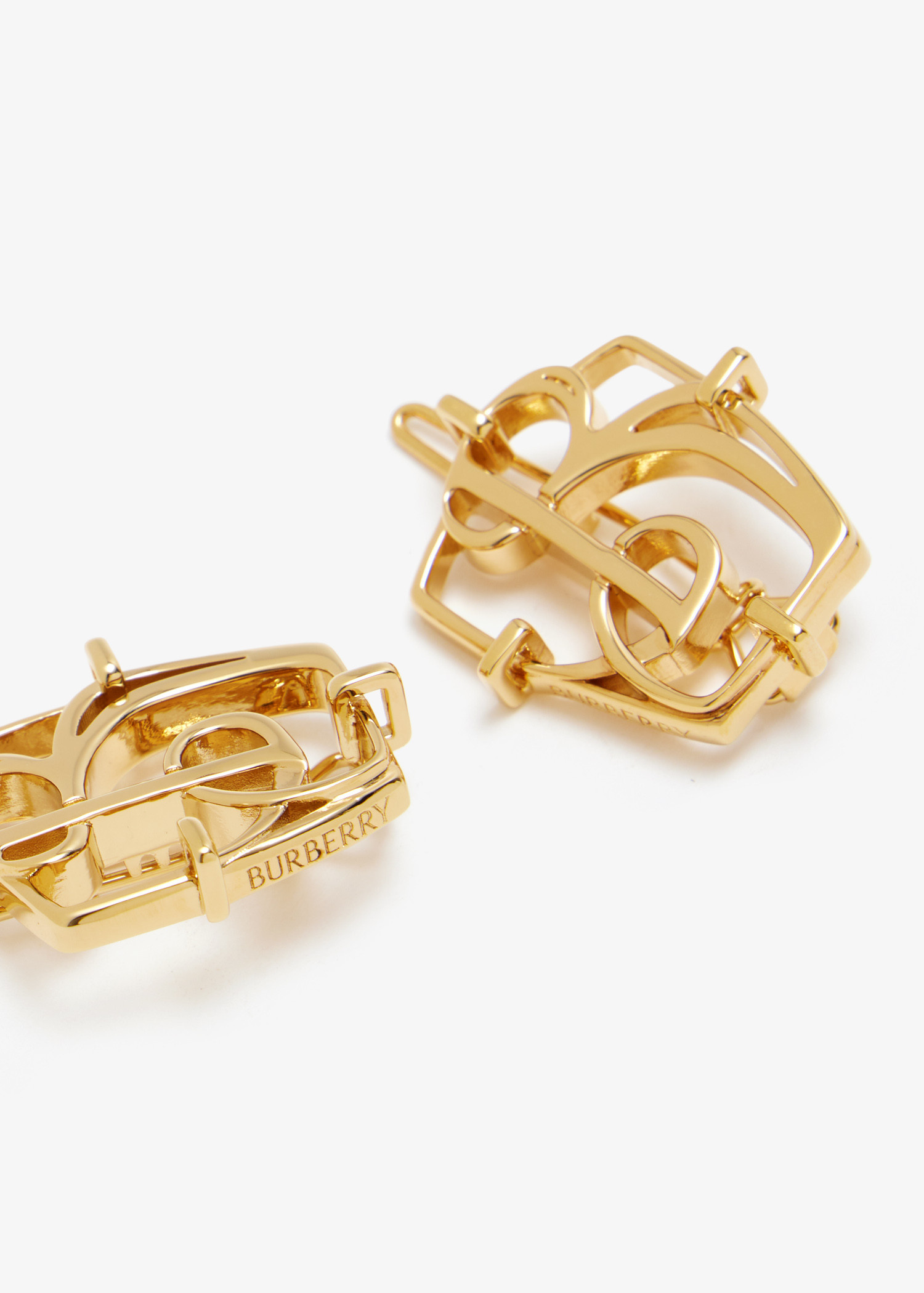Burberry LOVE Gold Hair Clip Aisle-3 Burberry Logo Hair Clips (Gold) main image 2