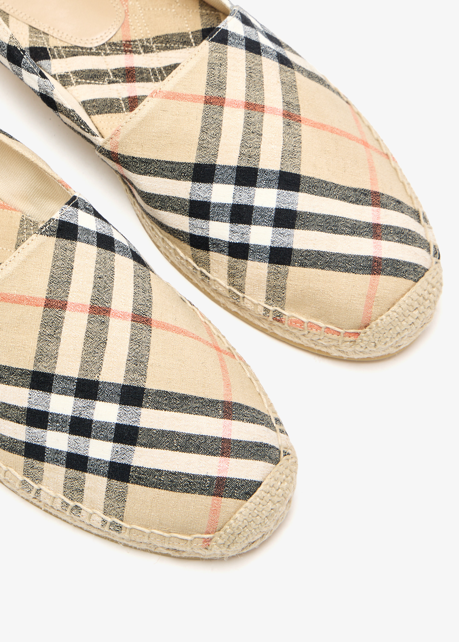 Burberry Check espadrilles for Men - Printed in UAE | Level