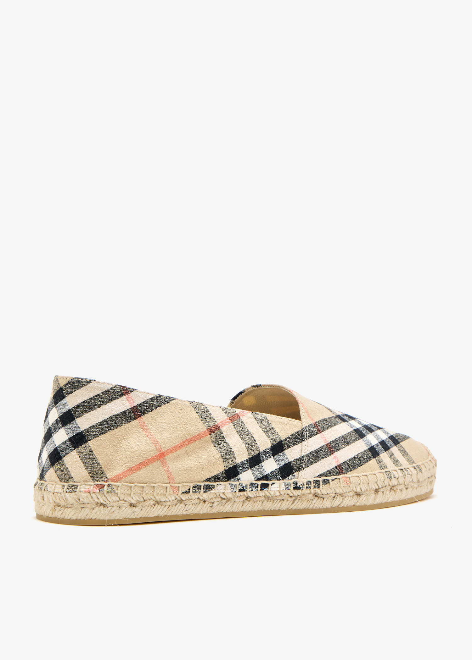 Burberry Check espadrilles for Men - Printed in UAE | Level