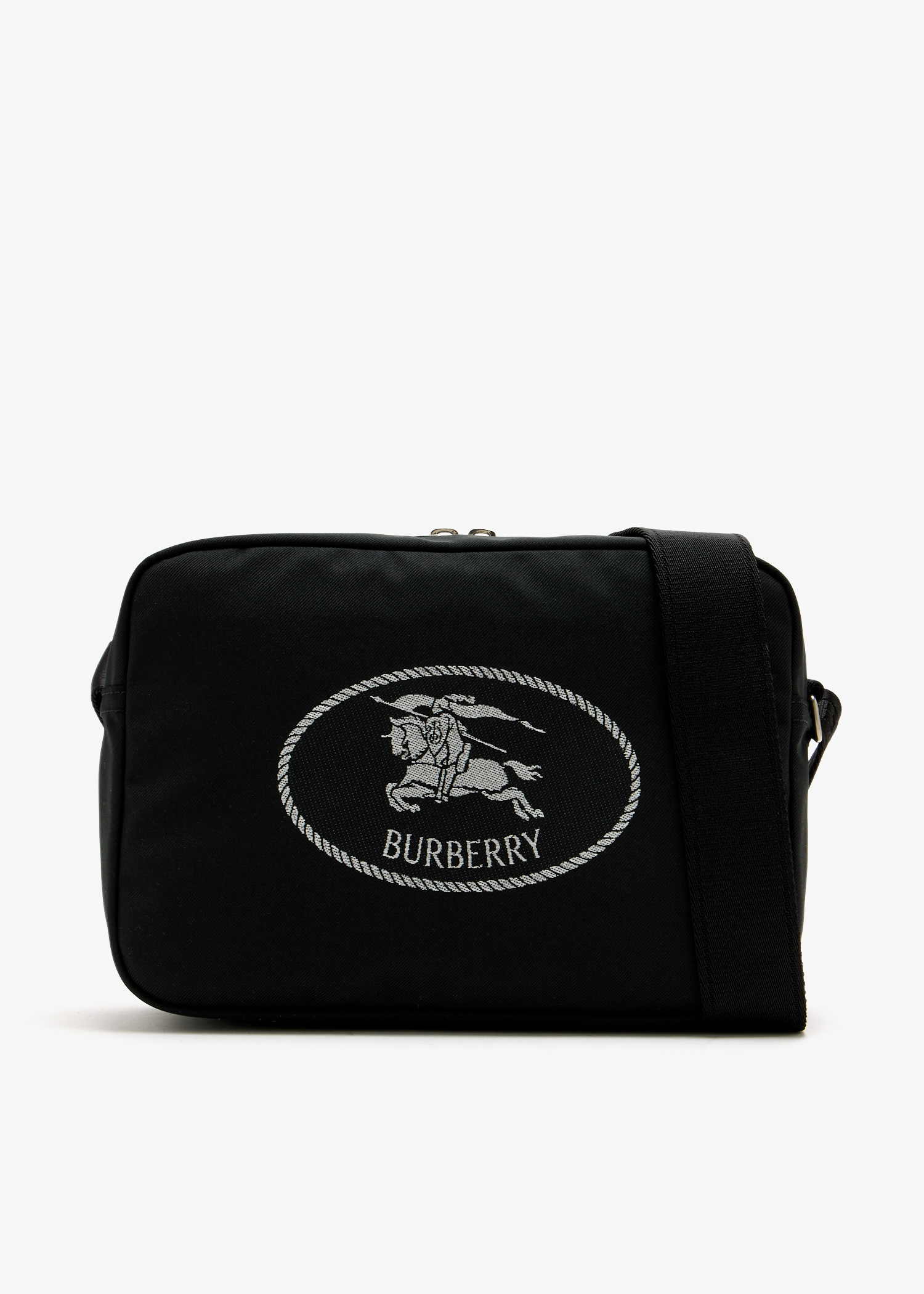 【BURBERRY】ORKNEY CROSSBODY NYN◆8111388 Orkney Crossbody Bag in Black - Men, Nylon, Technical