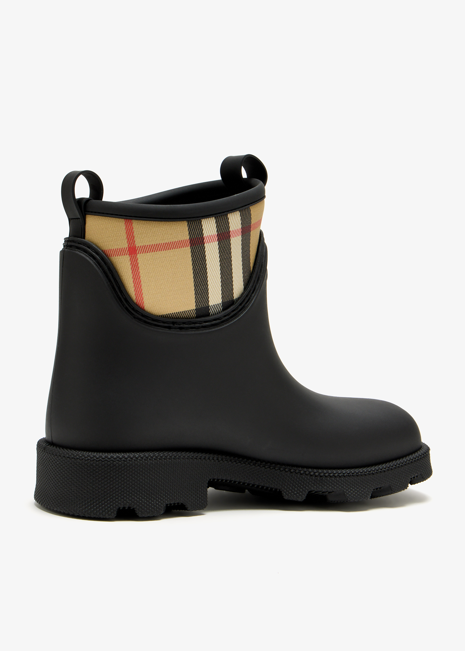 ショートブーツ・ブーティ Burberry 'Marsh Stamp' boots Rubber Marsh Stamp Low Boots​ in Black - Women | Burberry