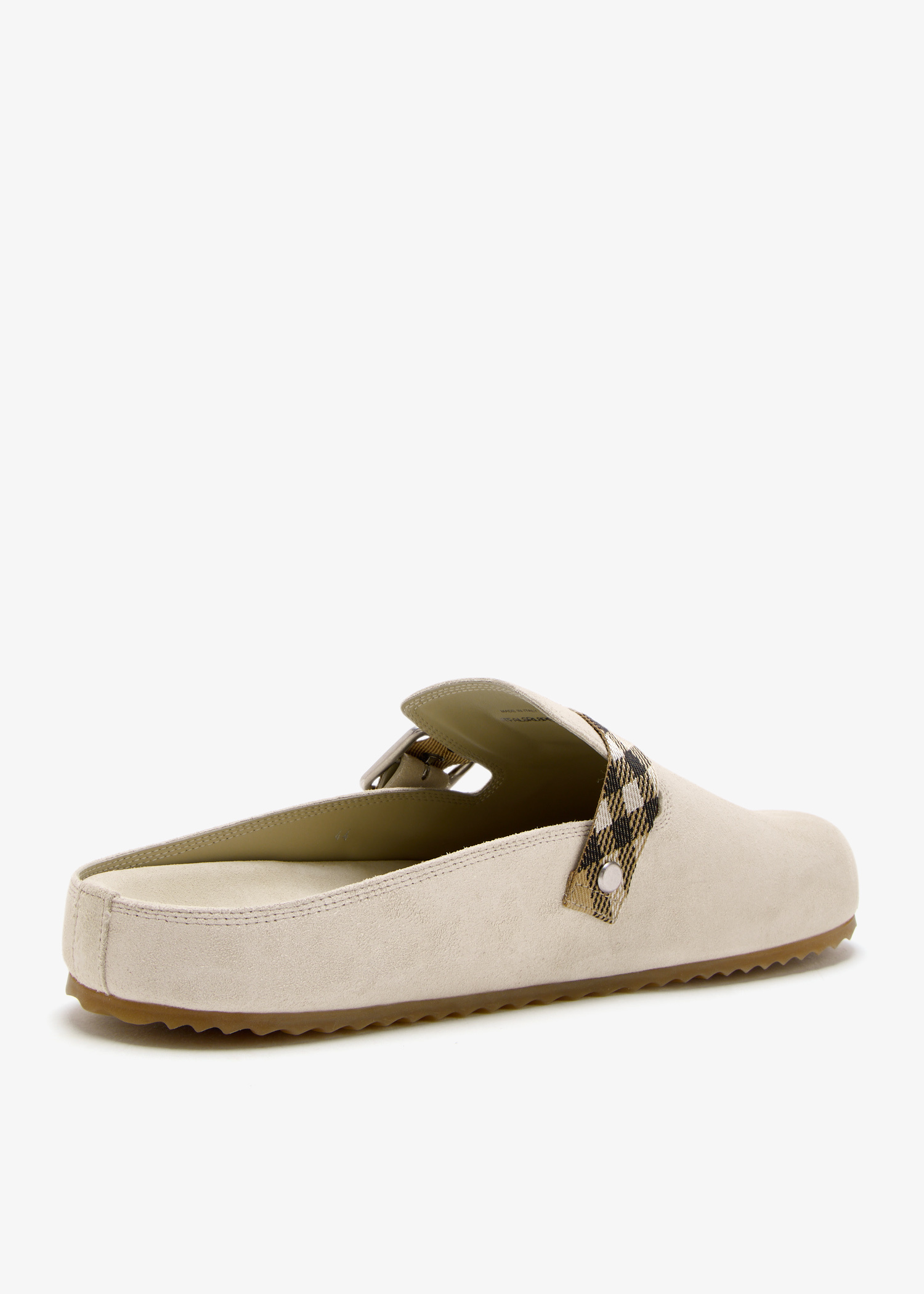 スリッポン 8113393JUTE Burberry Urchin Sandals - Burberry Leather Beige Burberry Urchin Clogs Jute (Women's) - 8113393 - US