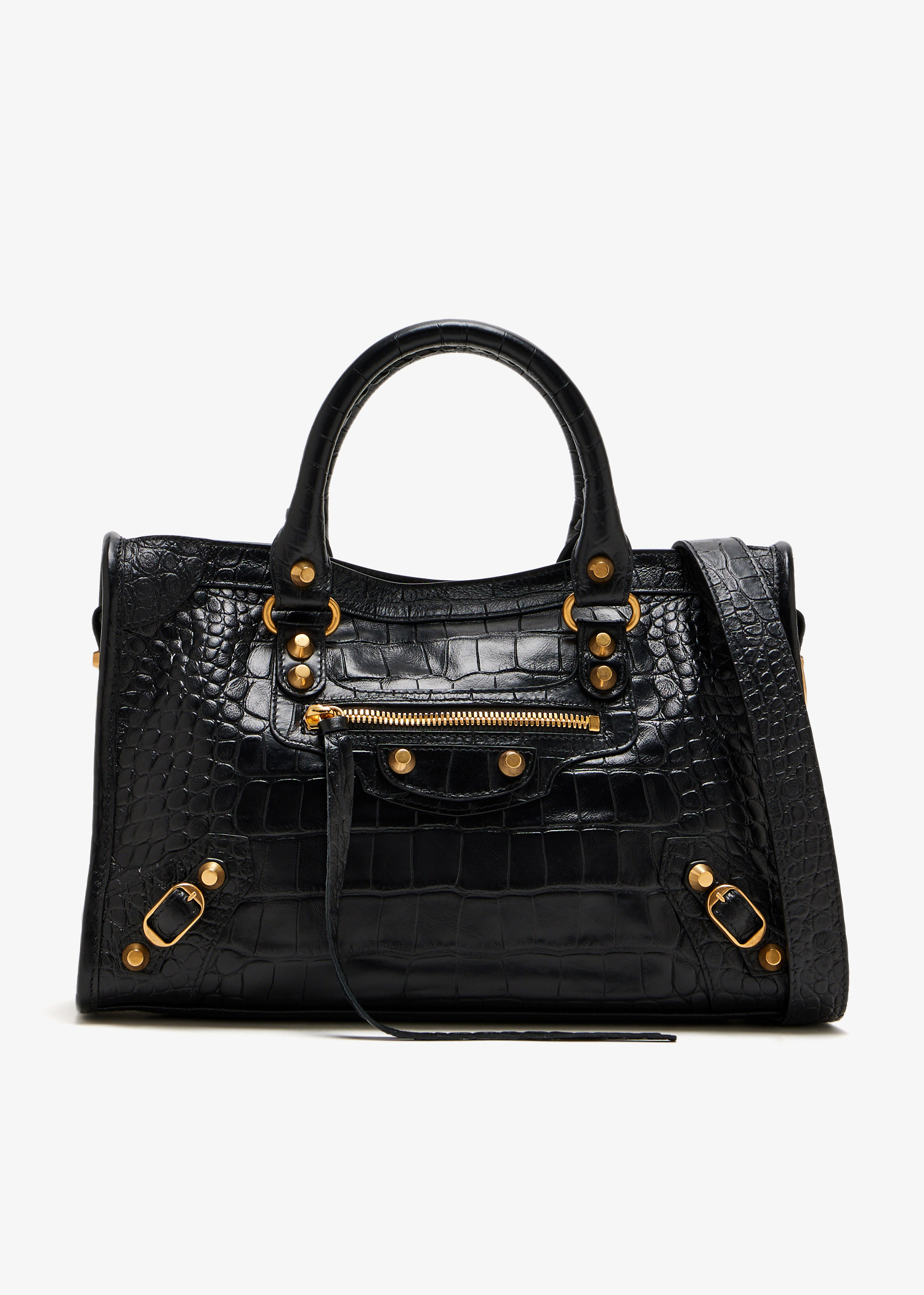 【関税&送料込】Balenciaga Black Leather Le City First Handb Women's Le City First Bag in Black | Balenciaga US