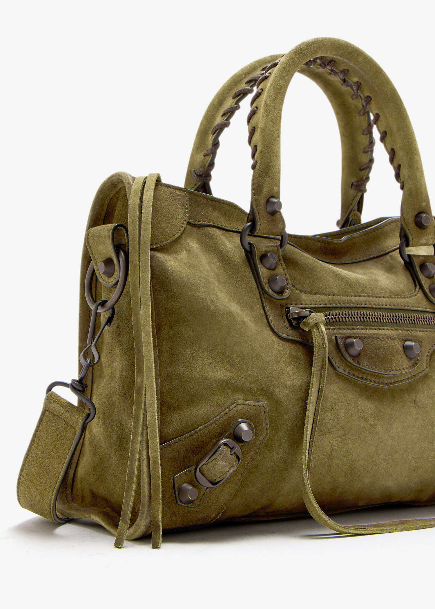 Balenciaga Le City small bag for Women - Khaki in USA | Level Shoes