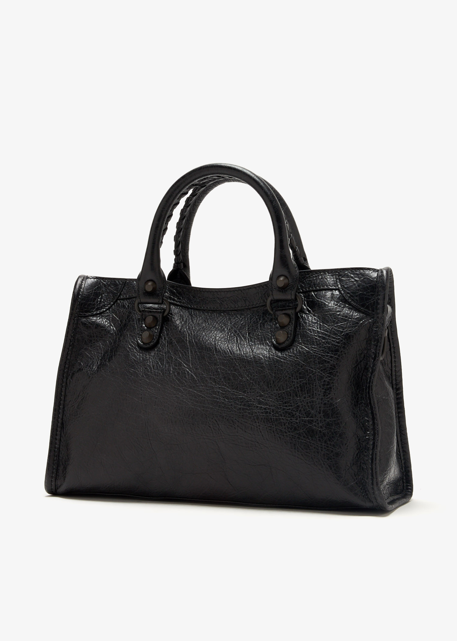 【関税&送料込】Balenciaga Black Leather Mini Le City Handba Balenciaga Le City Mini Bag With Charms | Neiman Marcus