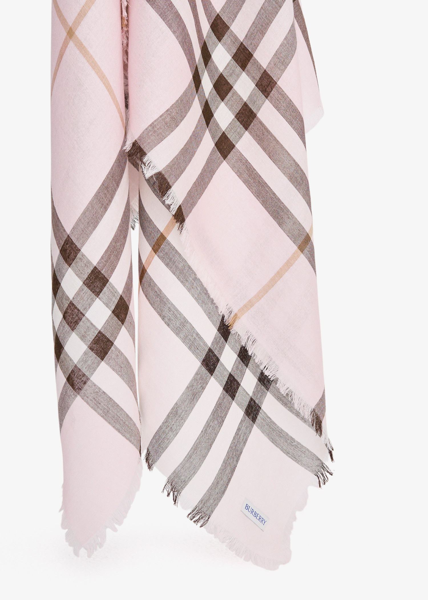 Burberry Reversible Check wool silk scarf for ADULT-UNISEX, Men