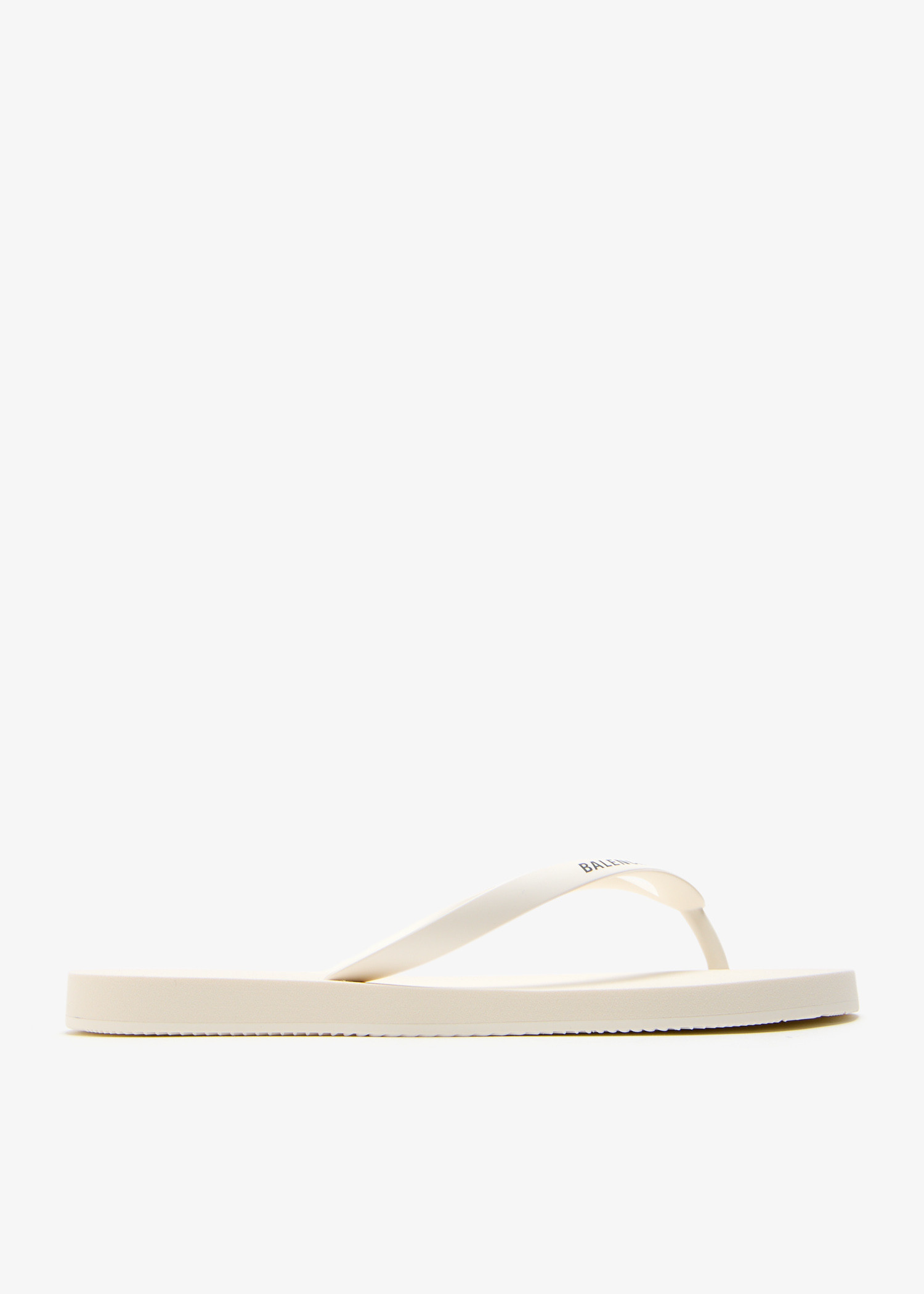 【関税&送料込】Balenciaga White Leather City Slippers Balenciaga White Leather Duty Free Slippers | italist