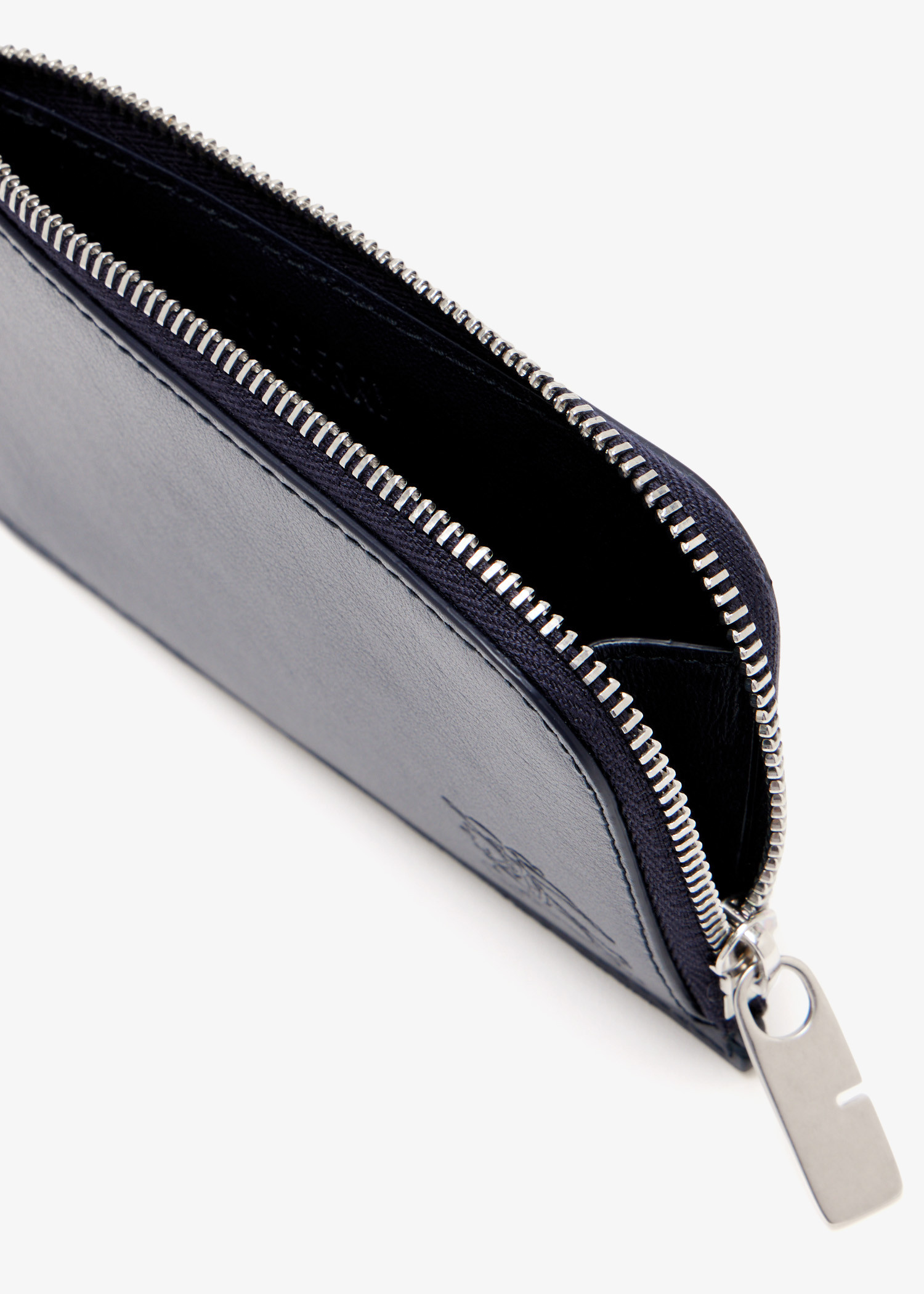 Burberry Pop Check zip card case​ for Men - Navy in KSA | Level Shoes