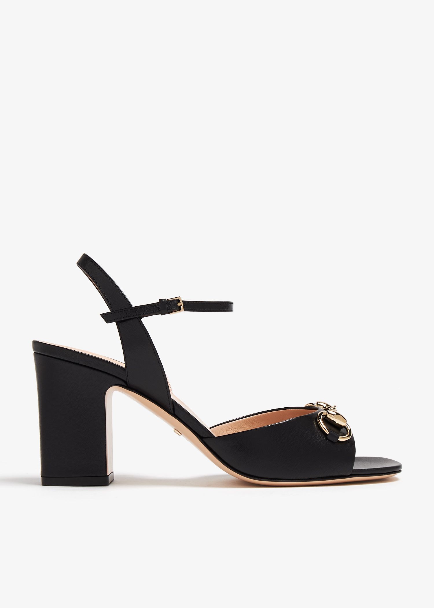 Gucci Horsebit mid-heel sandals for Women - Black in UAE