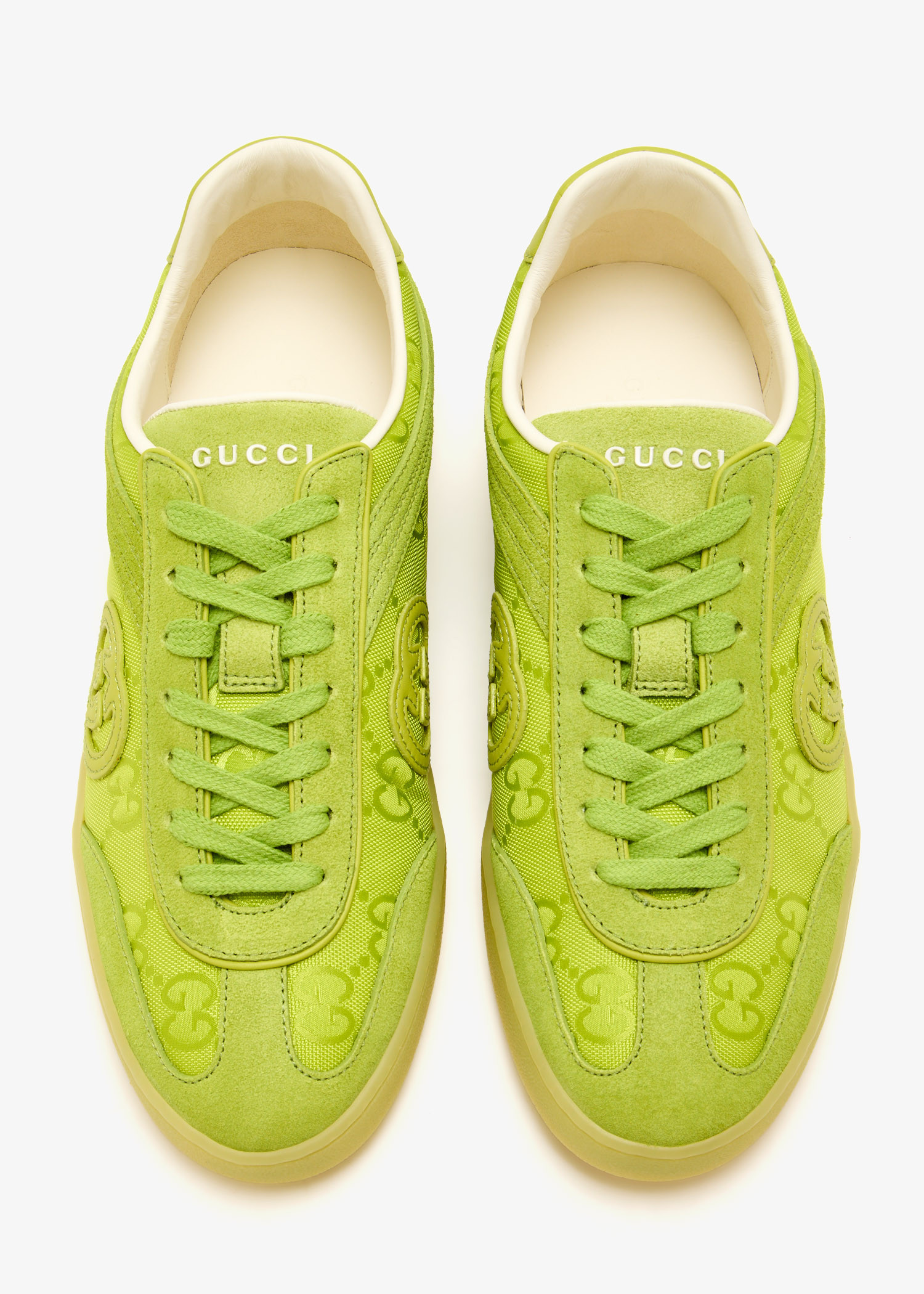 Gucci G75 sneakers for Women - Green in UAE | Level Shoes