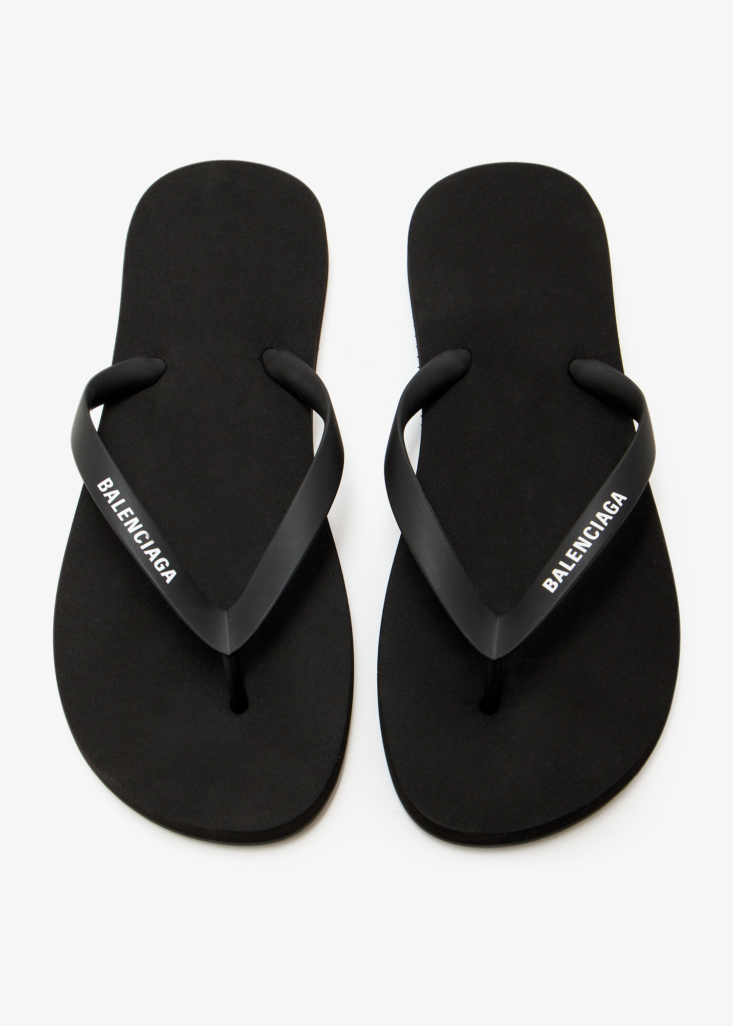 【BALENCIAGA】Logo Sandals/追跡可能/全国送料無料 Logo sandals in black - Balenciaga | Mytheresa