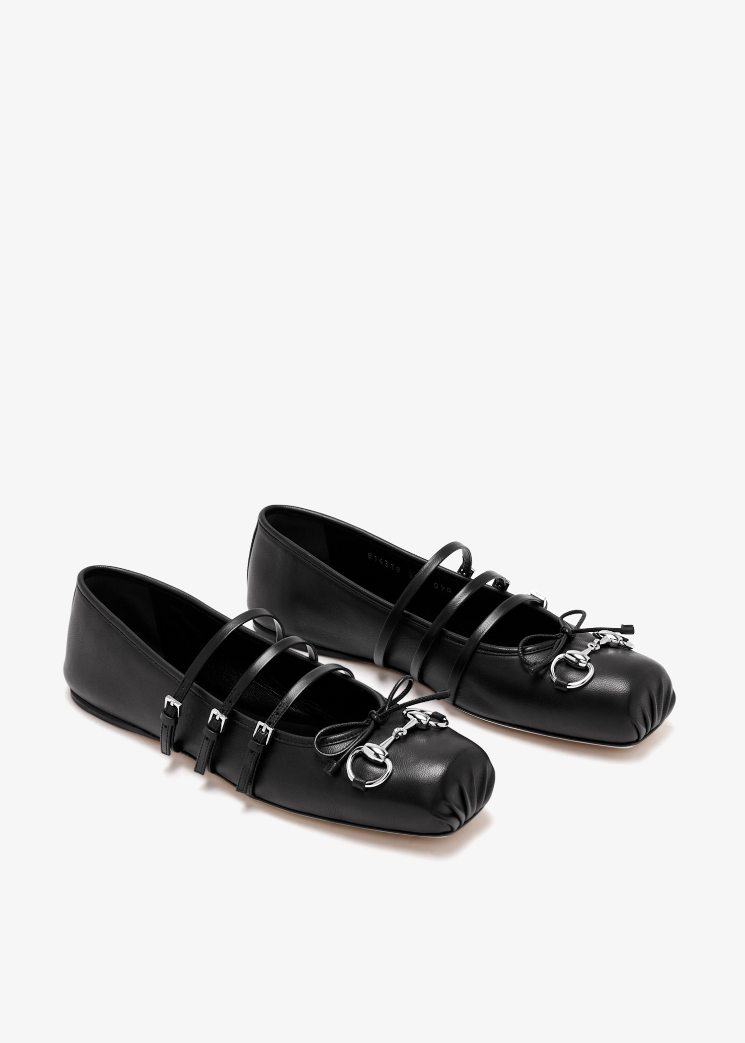 【関税＆送料込み】Gucci Leather Ballet Flats Women's Gucci Horsebit ballet flat in Rosso Ancora leather