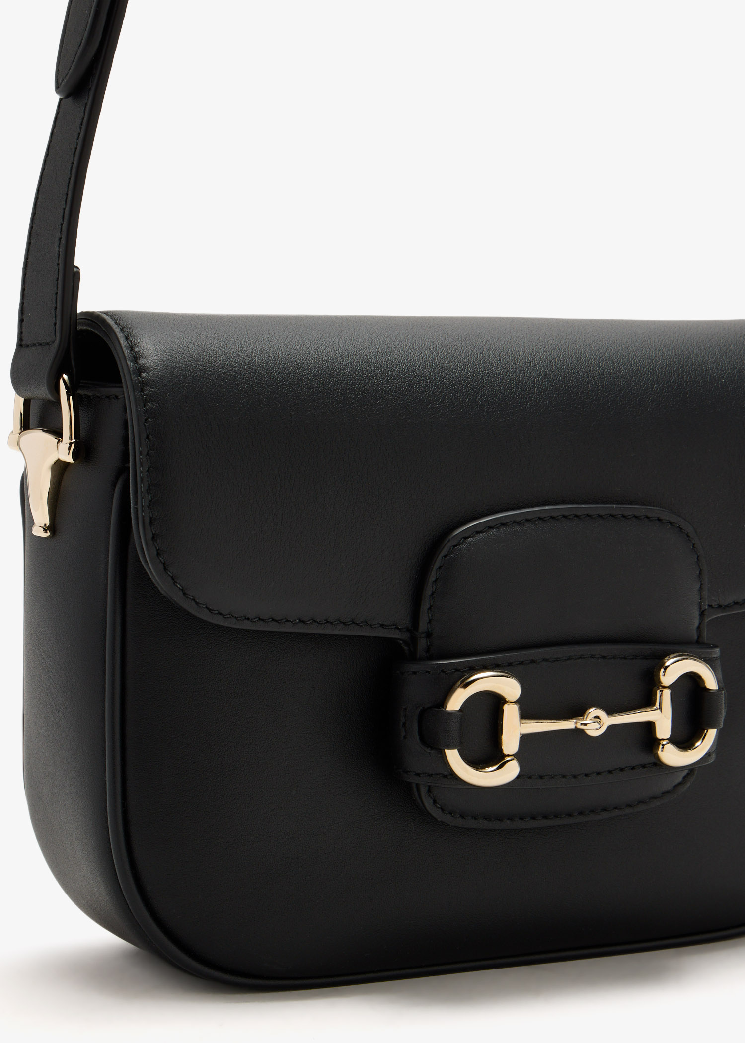 Gucci Horsebit 1955 Soft mini shoulder bag for Women - Black Gucci Horsebit 1955 Soft mini shoulder bag for Women - Black