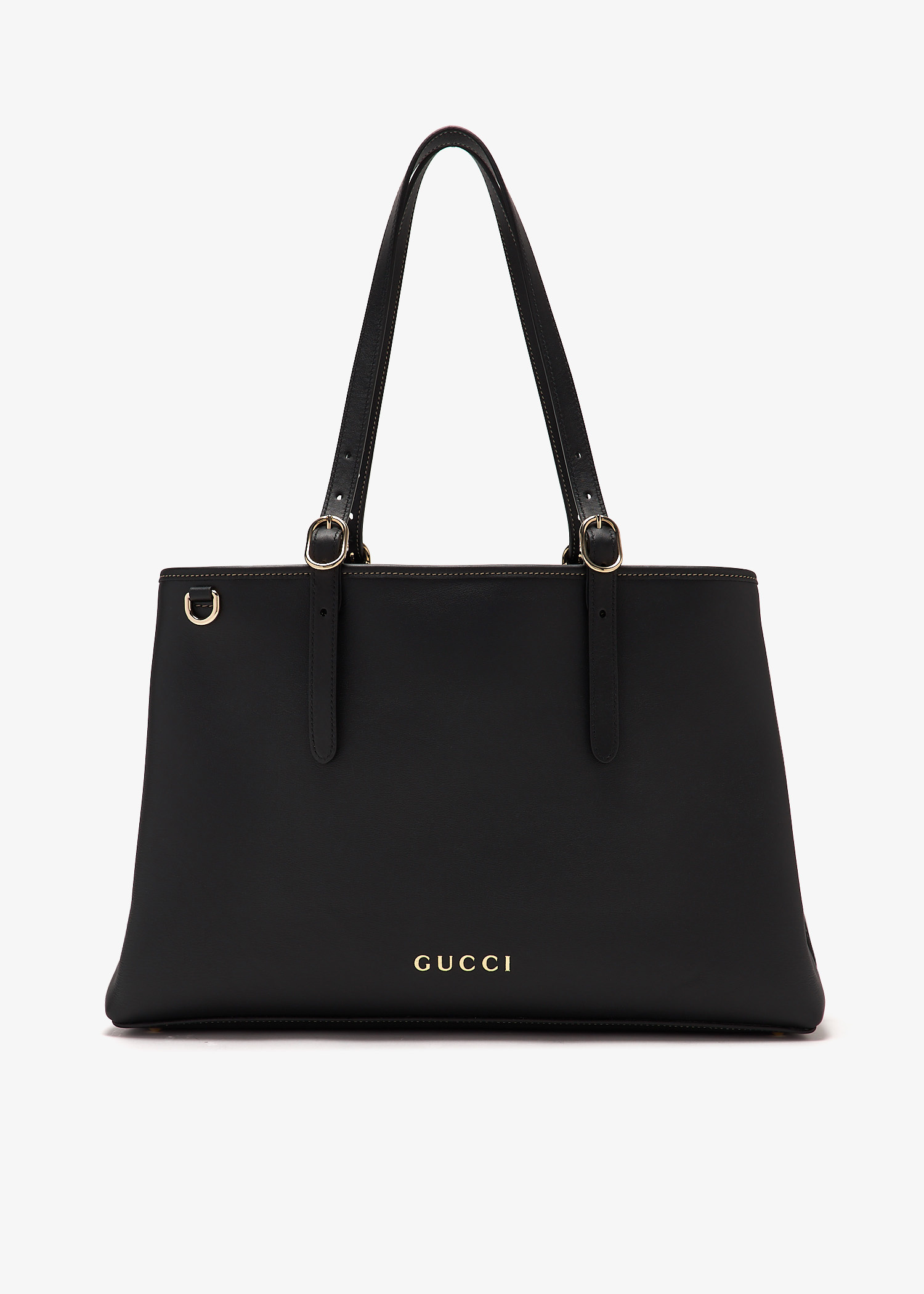 Gucci GG Emblem medium tote bag for Women - Black in UAE