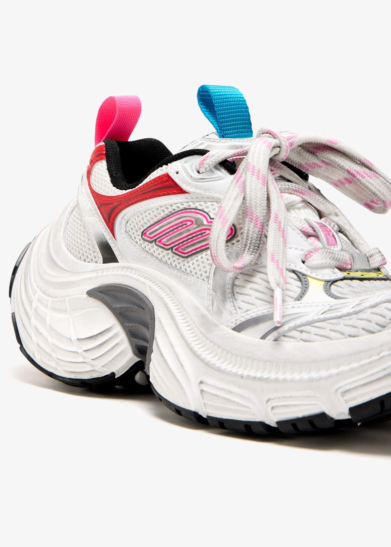 関税込【BALENCIAGA】6XL mesh sneakers White/Pink BALENCIAGA 6xl Mesh Sneakers Balenciaga