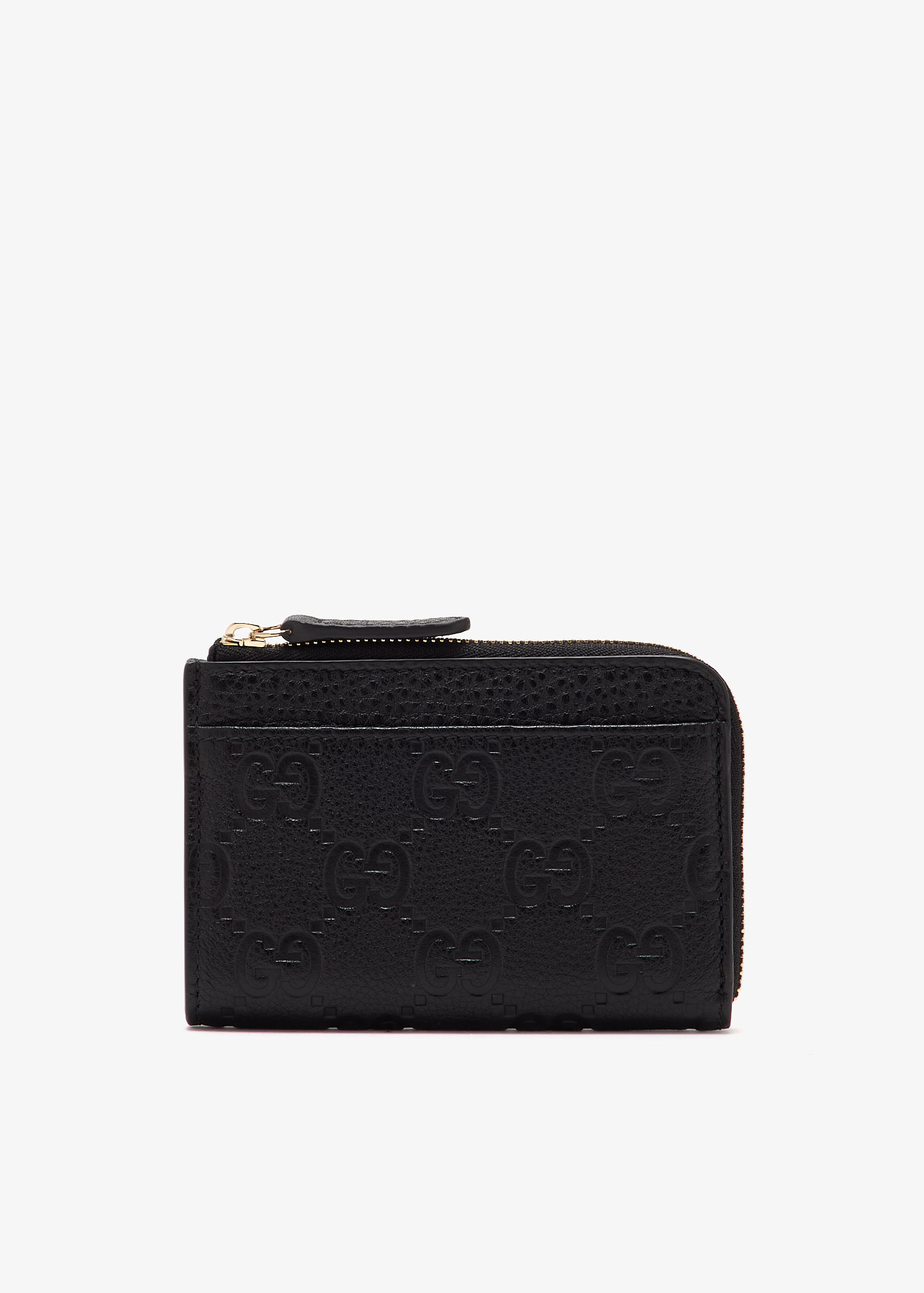【GUCCI】GG Up Embossed Leather Flap Key Case Black 815936_AAEEM_1000_007_080_0000