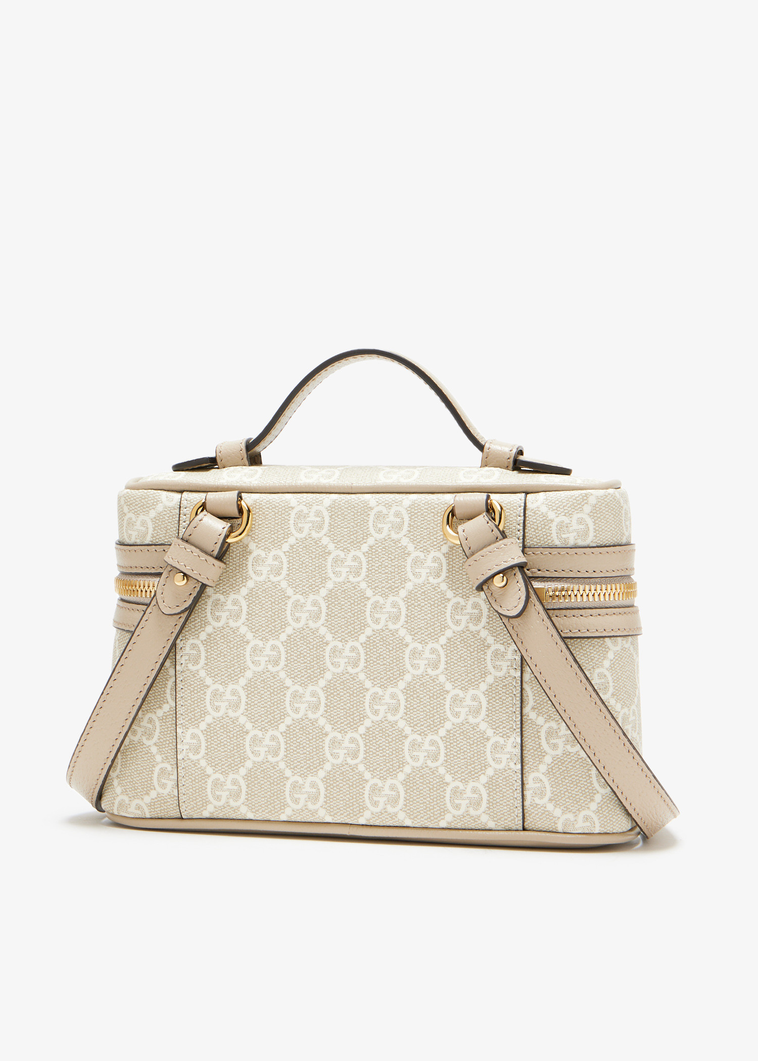 24AW new/GUCCI オフィディアミニトートバッグ Bag Beige Ophidia mini bag in beige and ebony Supreme | GUCCI® GR