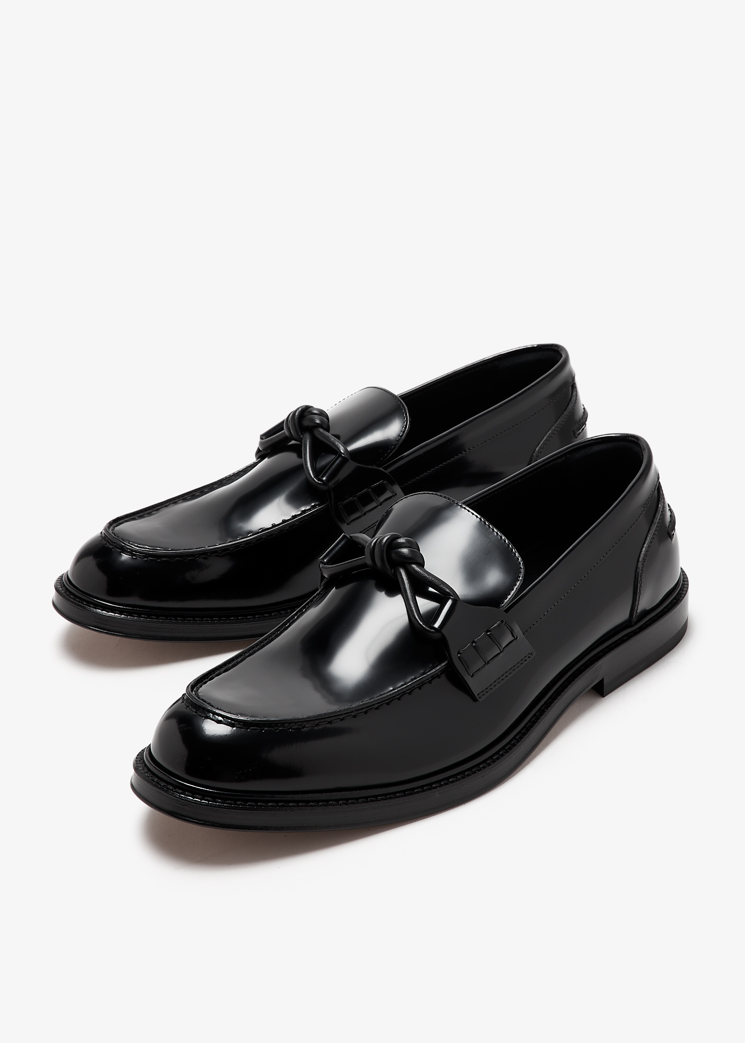Bottega Veneta Astaire loafers for Men - Black in Qatar