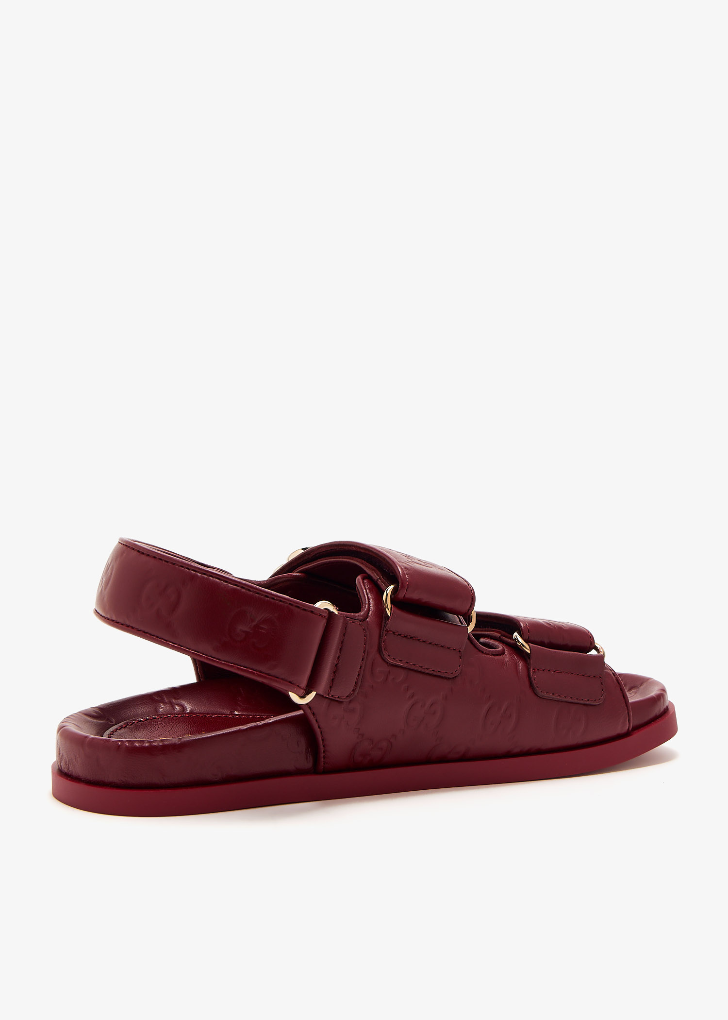 Gucci Marmont Double G sandals for Women - Burgundy in UAE Gucci Marmont Double G sandals for Women - Burgundy in UAE