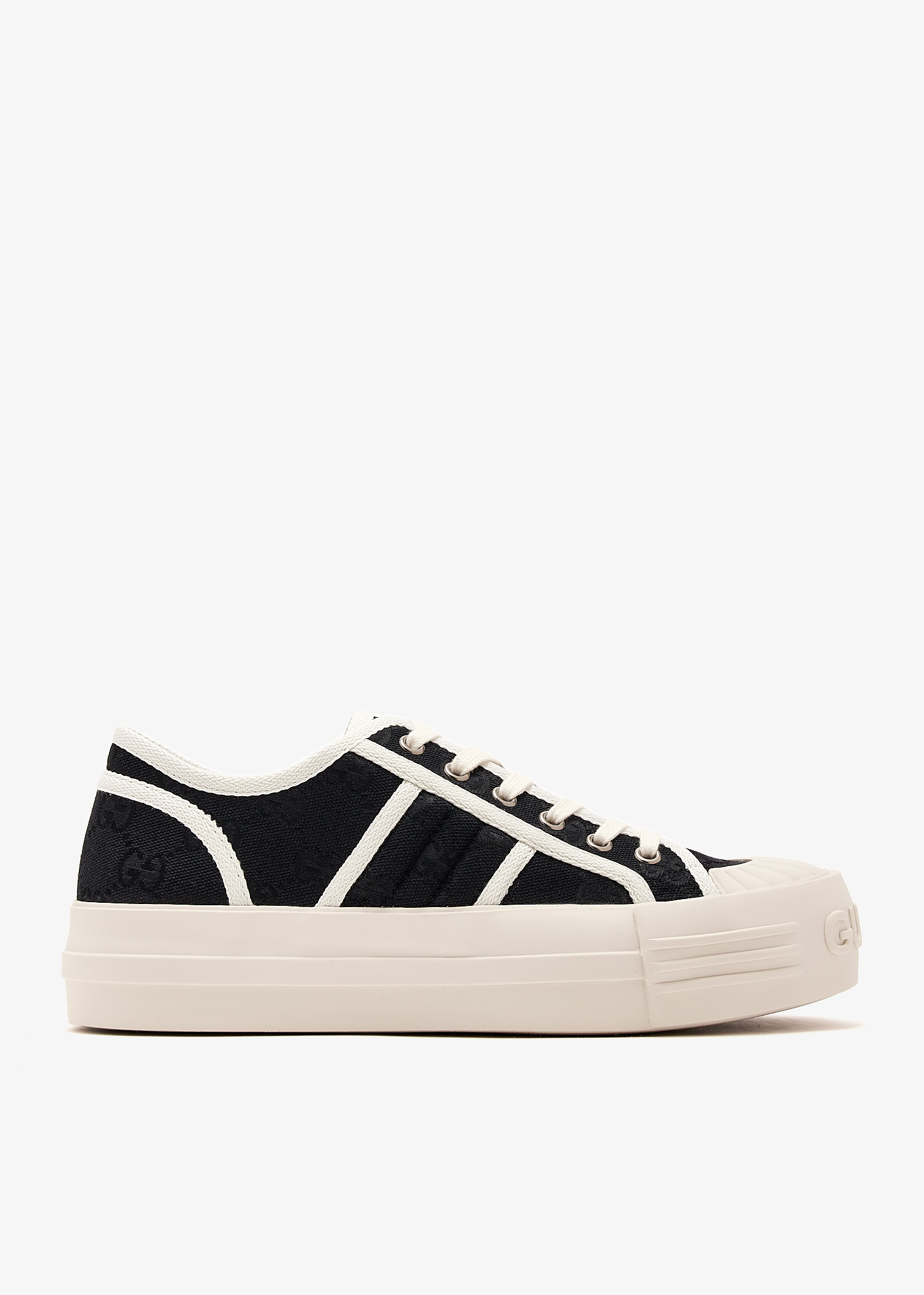 Susiページ3 Men's Gucci Re-Web sneaker in gradient dark blue GG denim