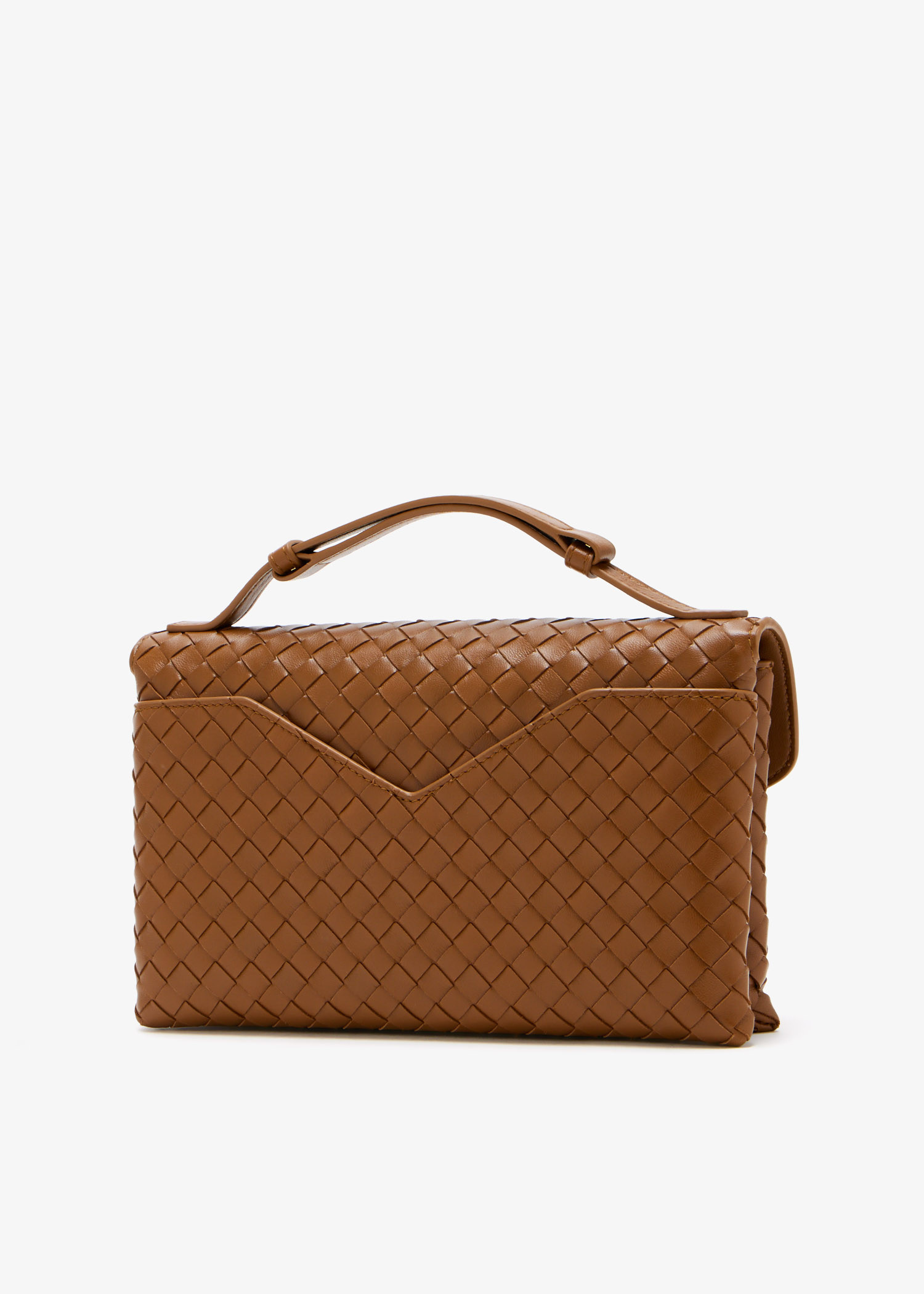 Bottega Veneta Knot Lock crossbody bag for Women - Brown in UAE