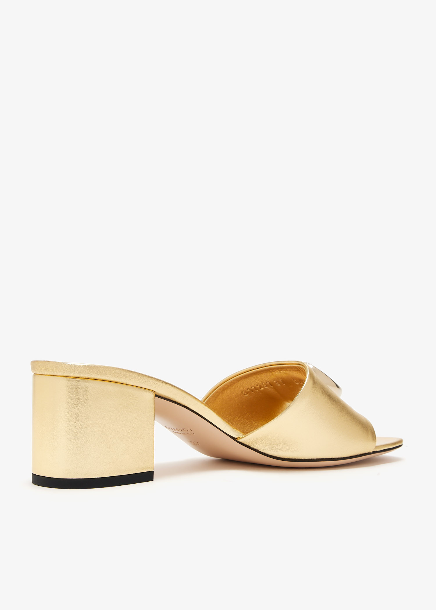 Gucci GG crystal sandals for Women - Gold in UAE | Level Shoes