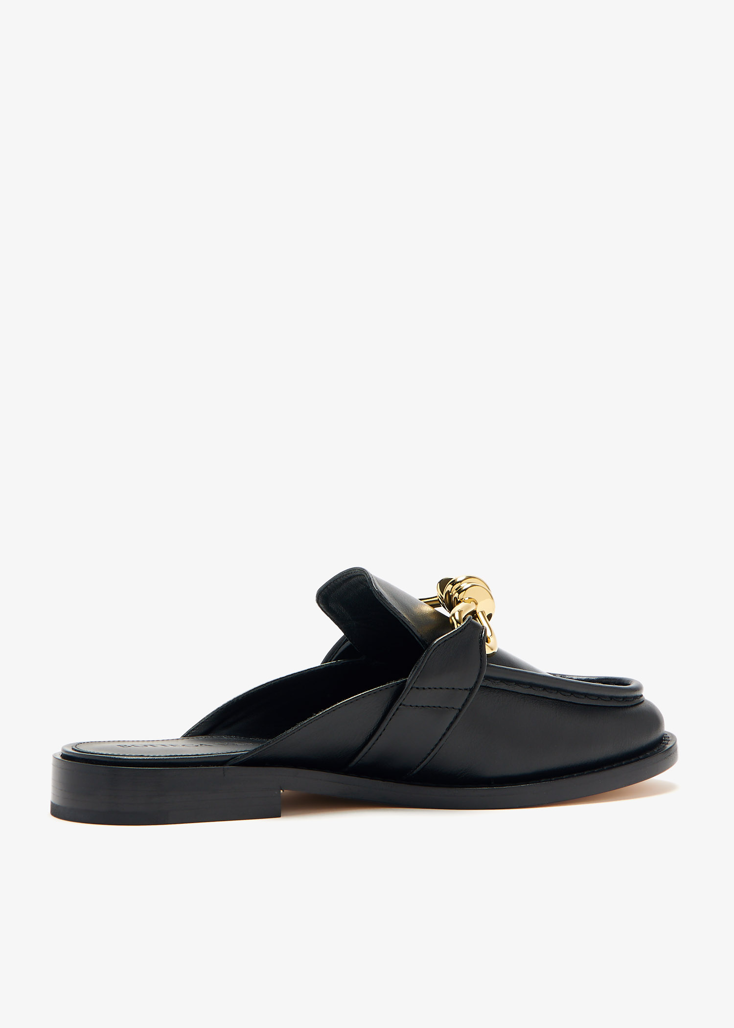 Bottega veneta astaire 女士乐福鞋- 黑色阿联酋| level shoes