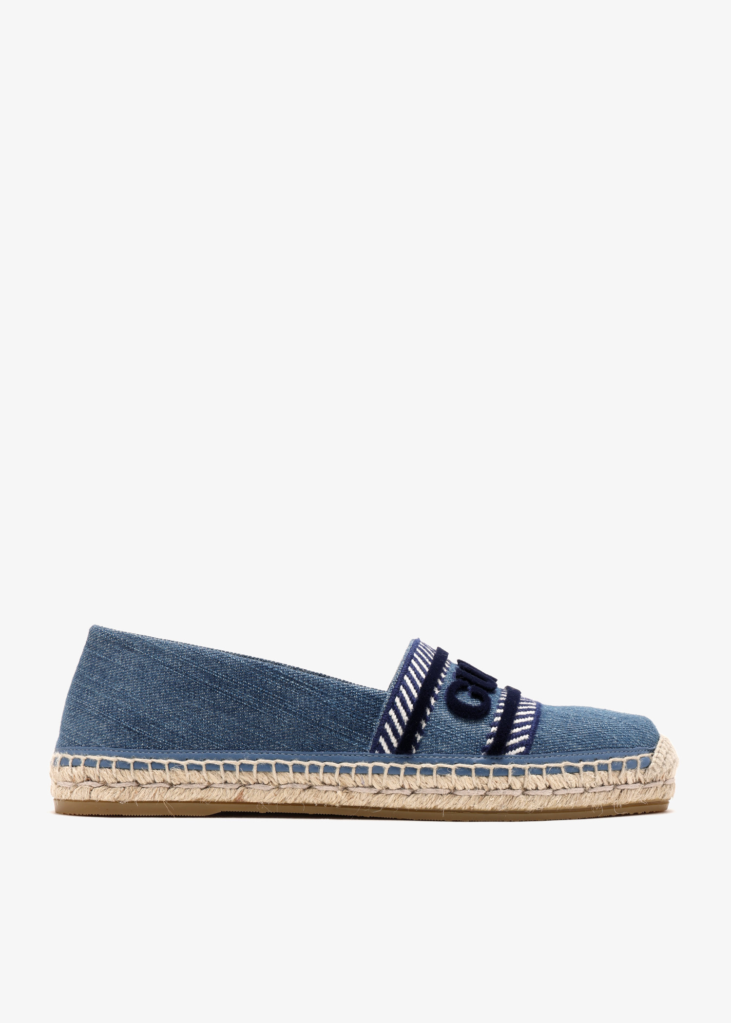 Gucci interlocking G
Espadrilles in blue denim size 8 made in Spain Gucci Denim Espadrille Size 35.5,38 New with dustbag $980  main image 2