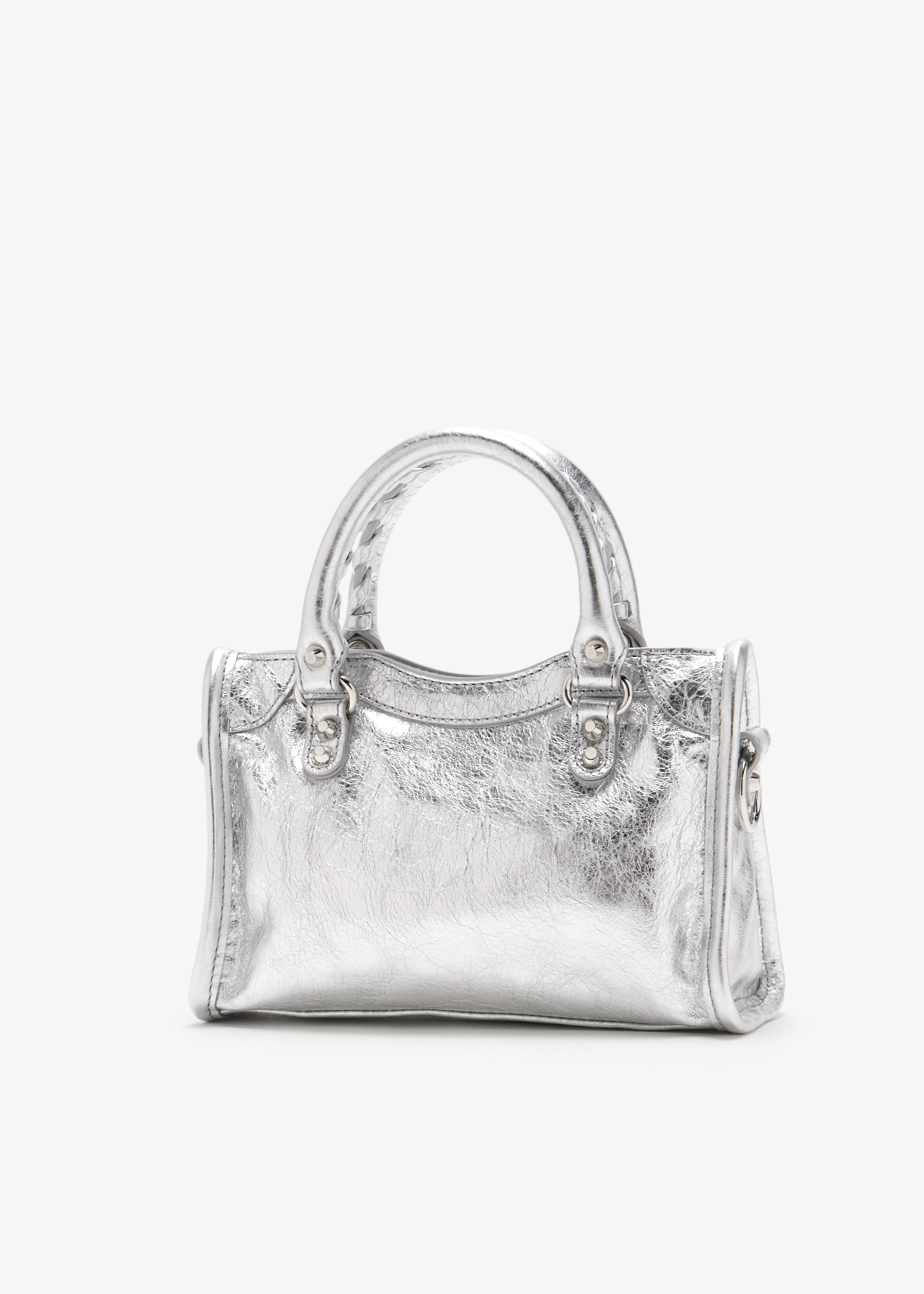 Balenciaga Le City nano bag for Women - Silver in UAE
