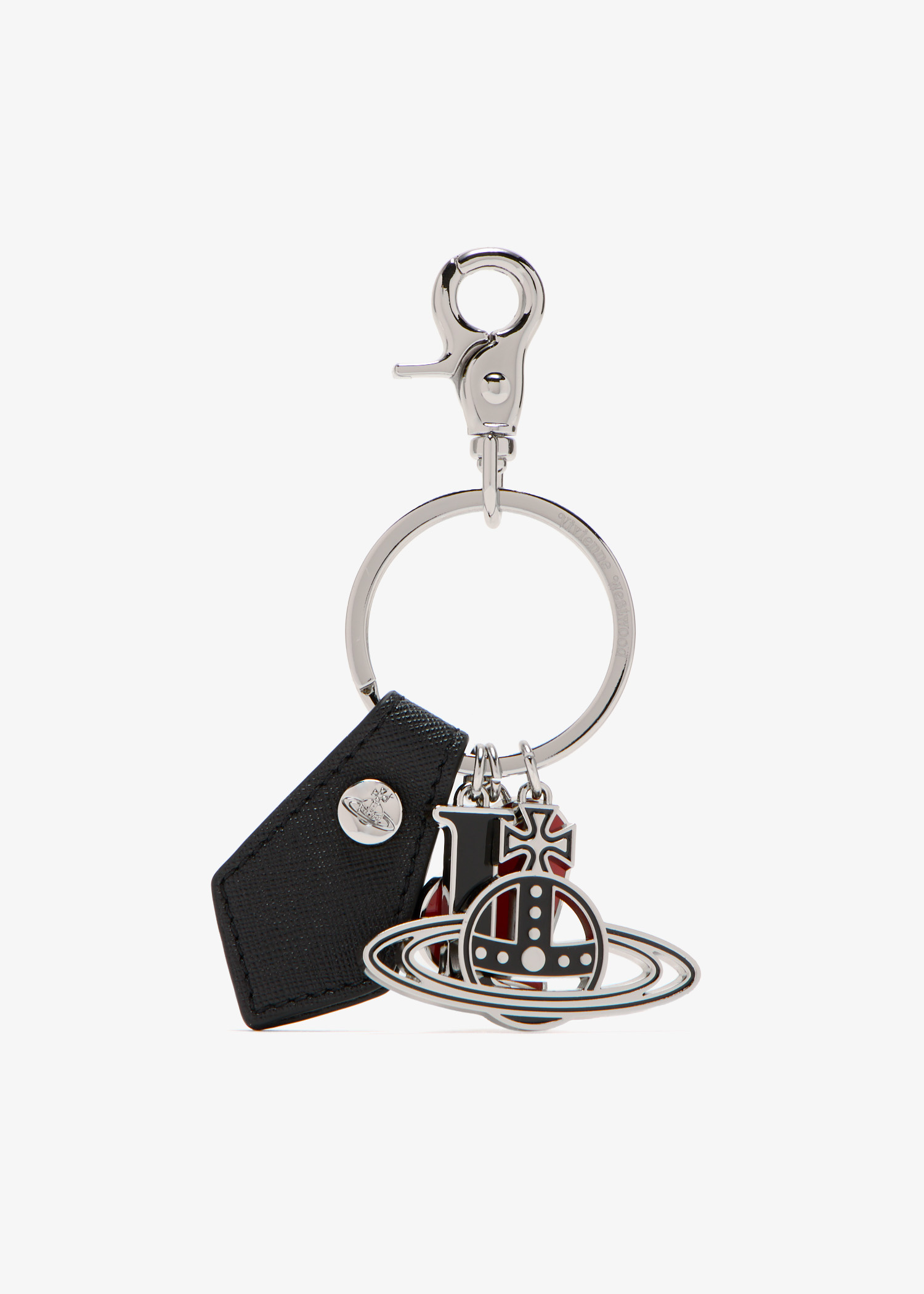 Vivienne Westwood I ♥ Orb key charm Vivienne Westwood I Love Orb bag charm for Women - Black in