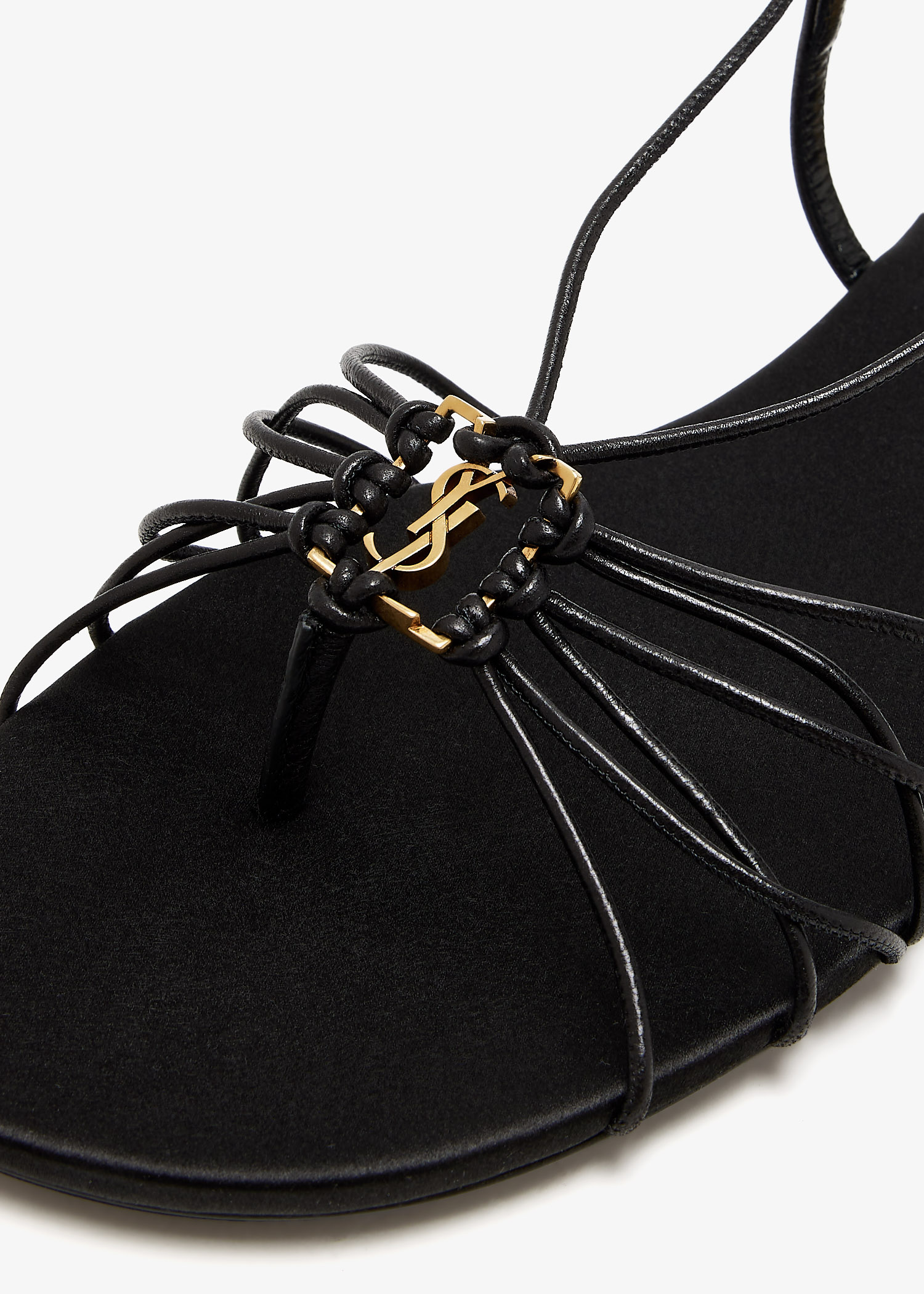 Saint Laurent Babylone sandals for Women - Black in UAE