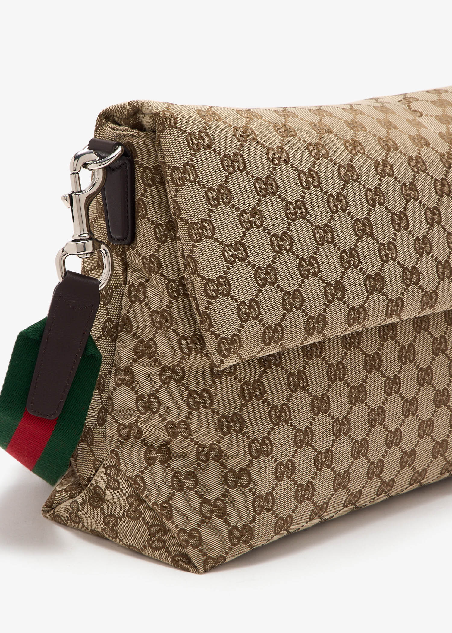 【関税&送料込】Gucci Gg Canvas Medium Crossbody Bag GUCCI GG Canvas Crossbody Messenger Bag sherry Line Beige