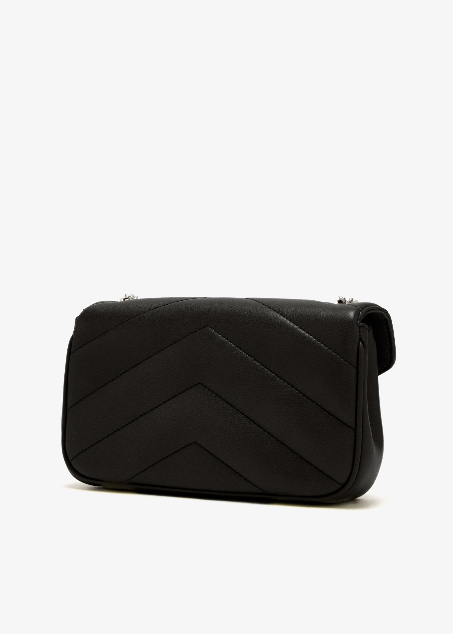 Saint Laurent Loulou mini chain bag for Women - Black in UAE